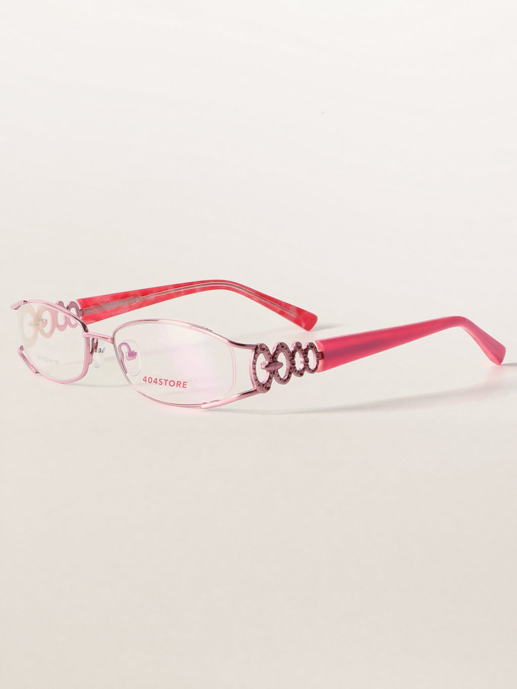 Y2K Gothic McBling Metal Optical Frames