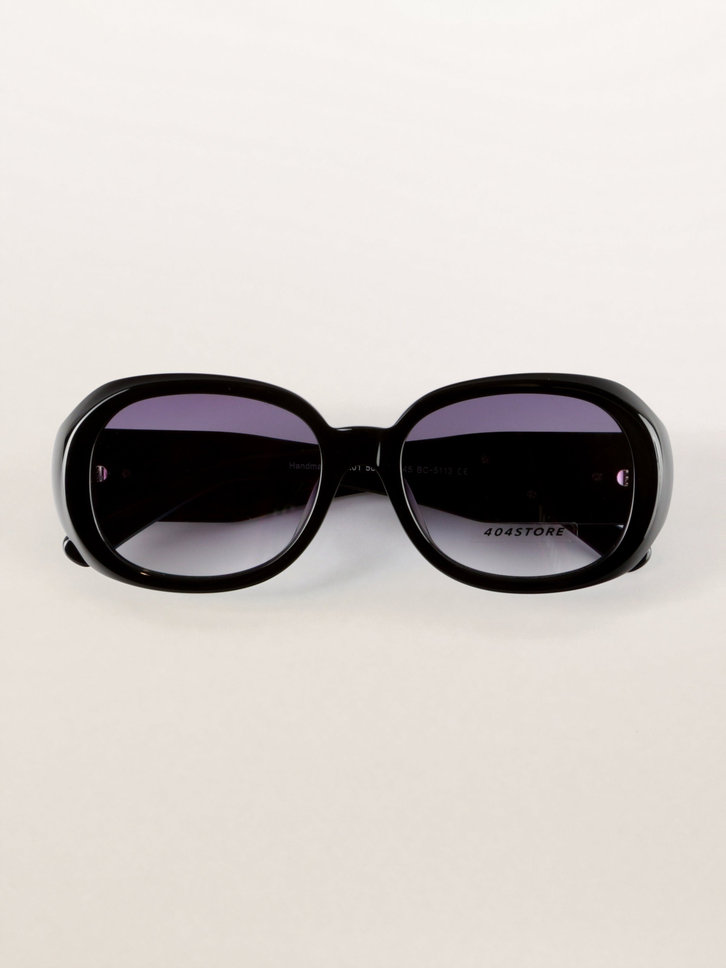 Vintage Floral Oversized Acetate Sunglasses