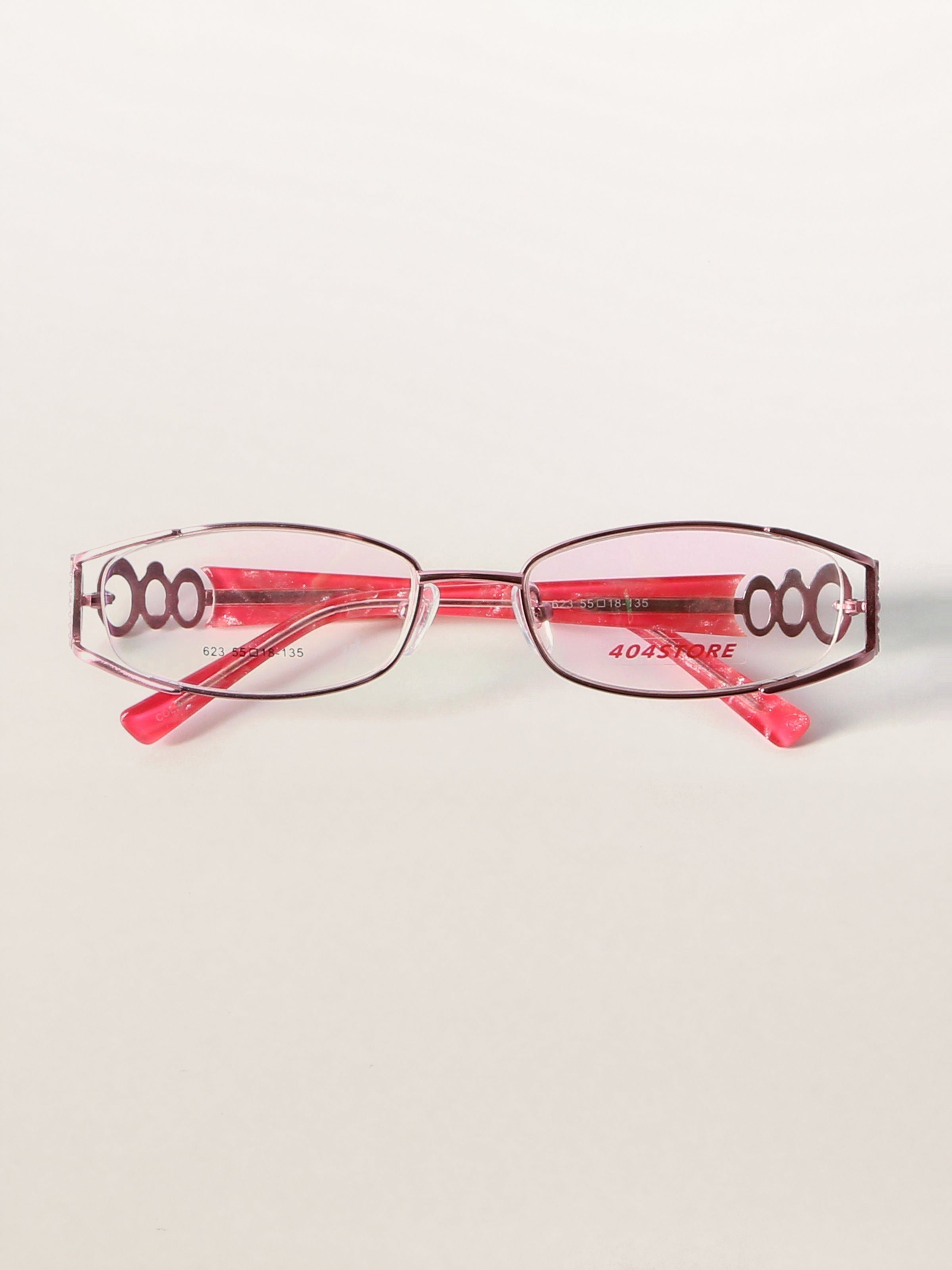 Y2K Gothic McBling Metal Optical Frames