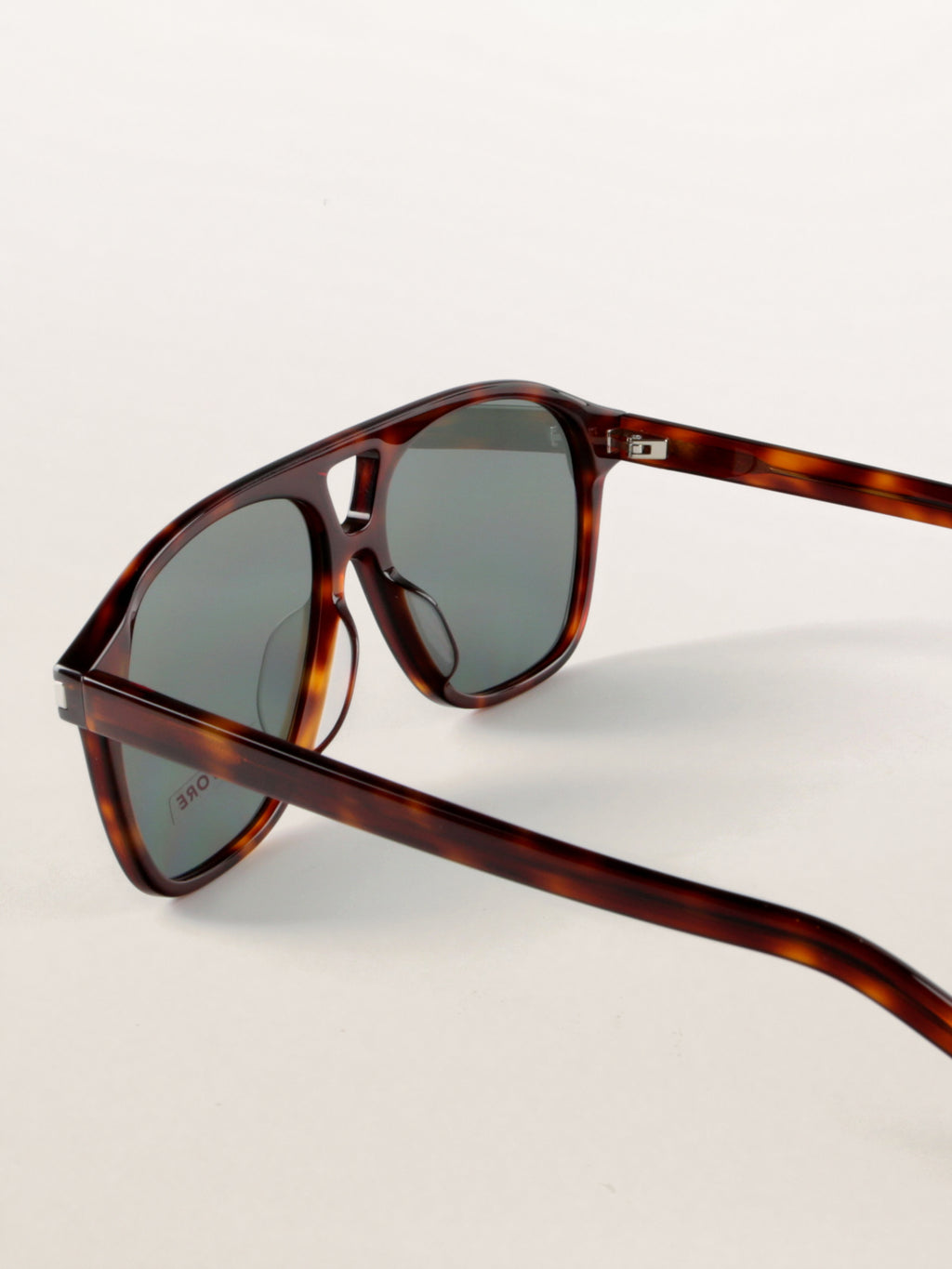 Vintage Style Oversized Aviator Acetate Sunglasses