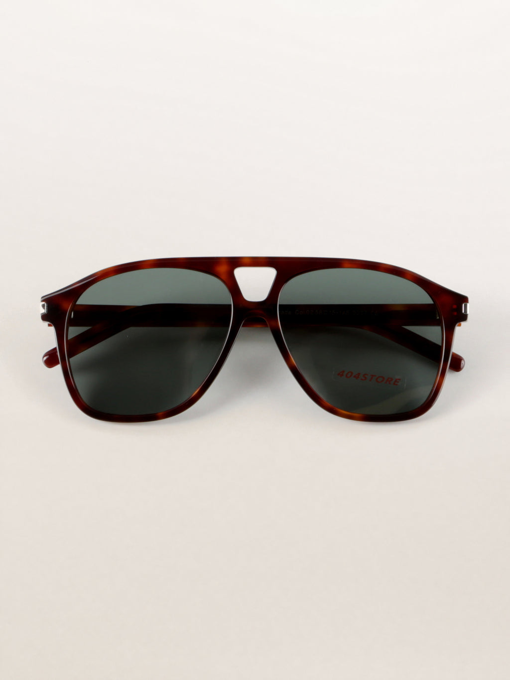 Vintage Style Oversized Aviator Acetate Sunglasses