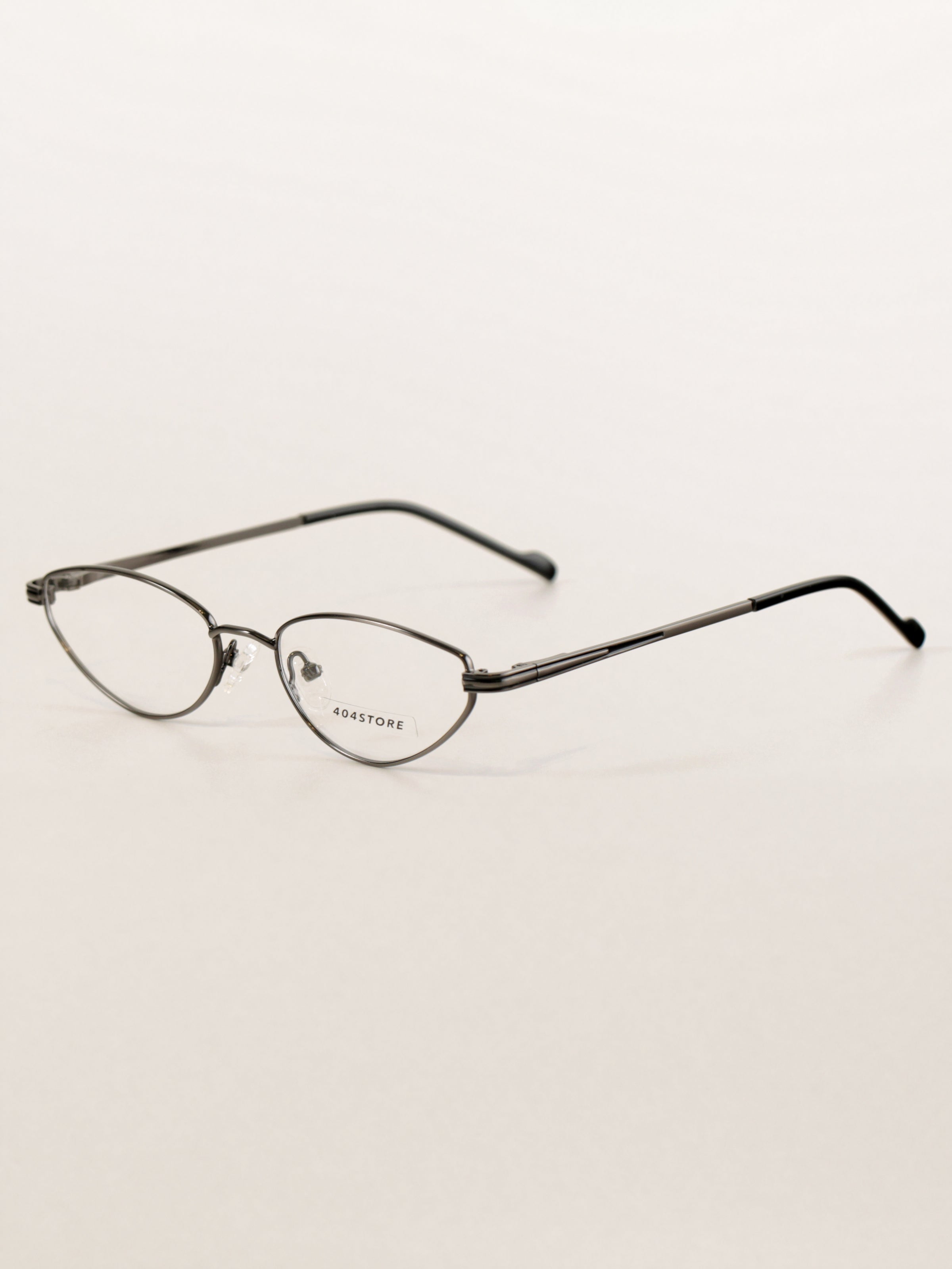 Vintage-inspired Cat-Eye Metal Minimalist Optical Frames