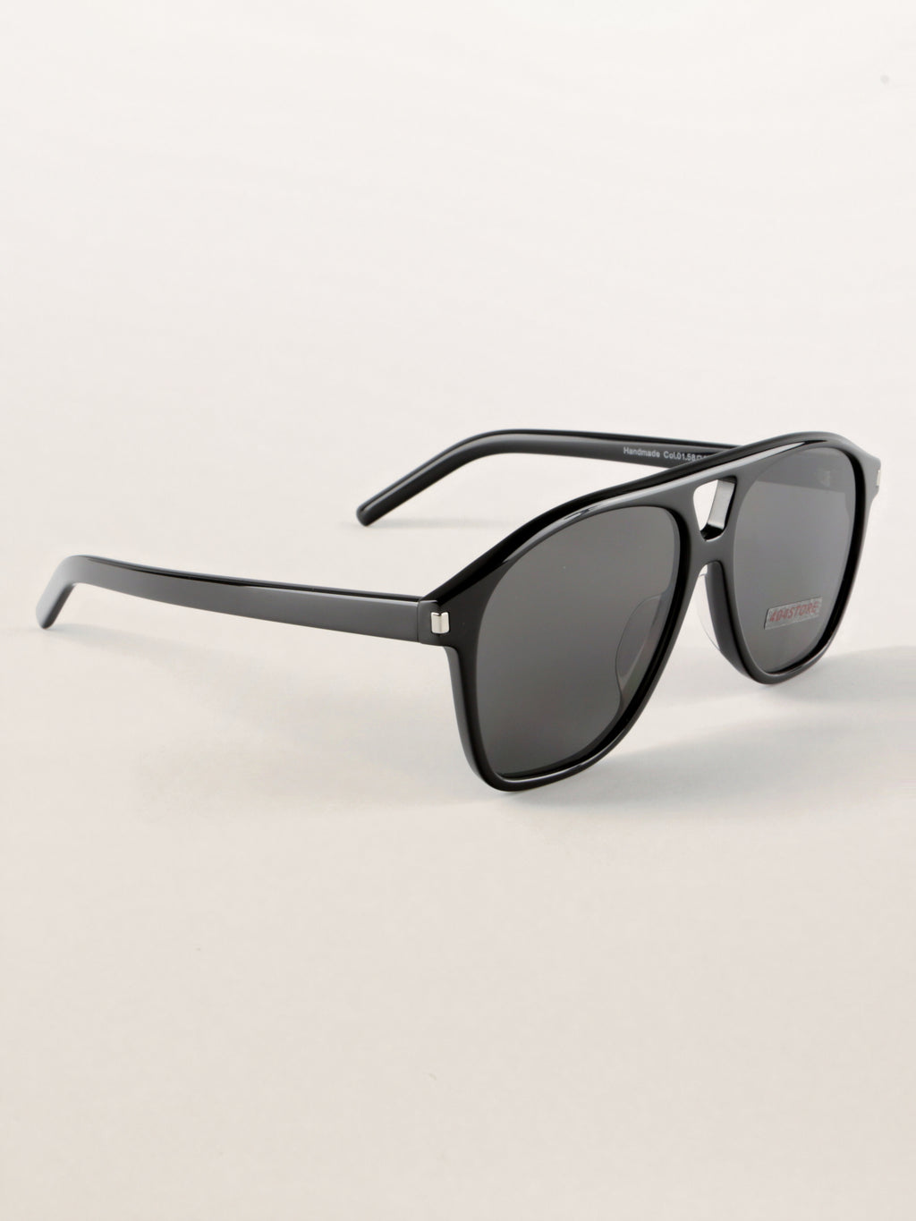 Vintage Style Oversized Aviator Acetate Sunglasses