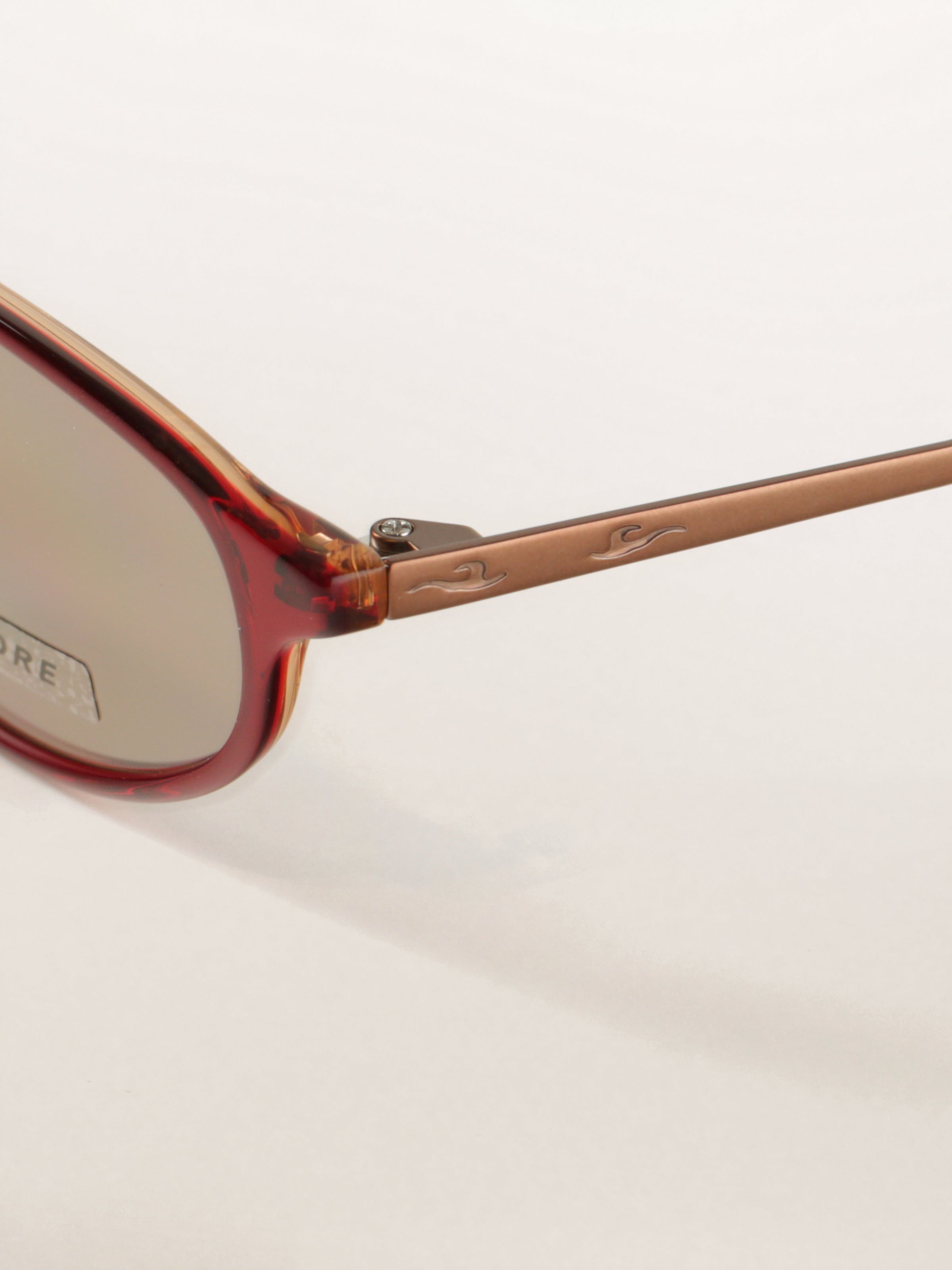 Y2K Office Siren Oval Titanium Sunglasses