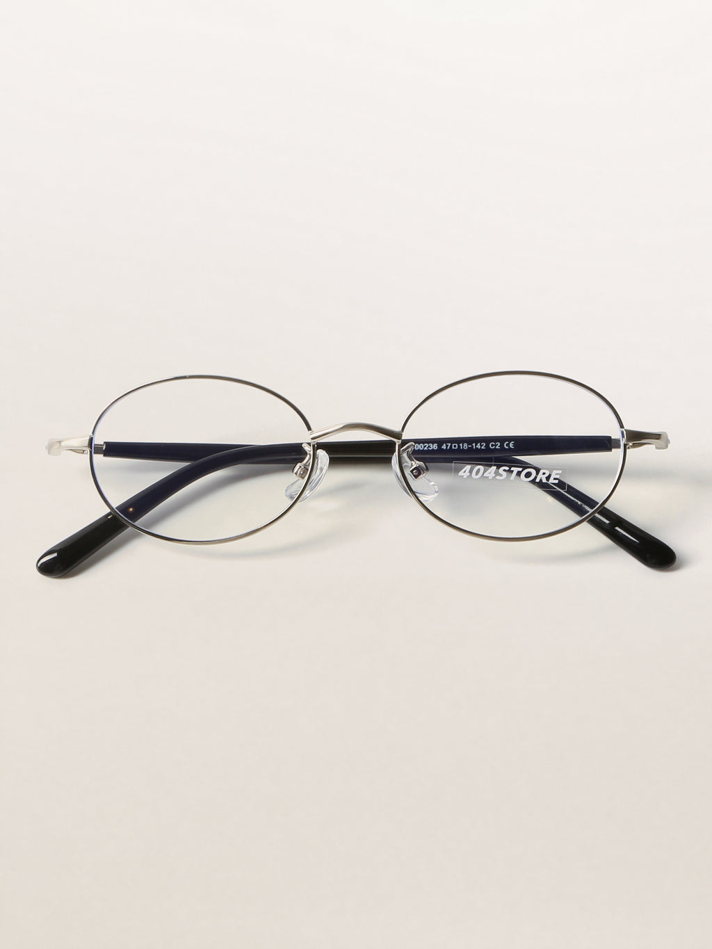 Oval Metal Bookish Minimalist Optical Frames