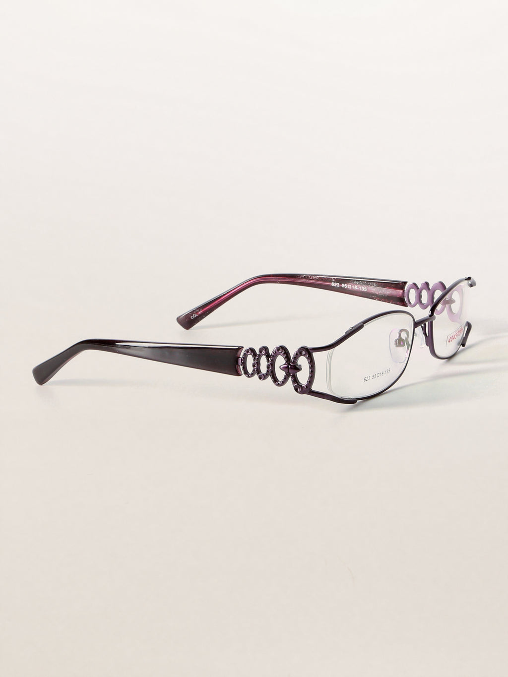 Y2K Gothic McBling Metal Optical Frames