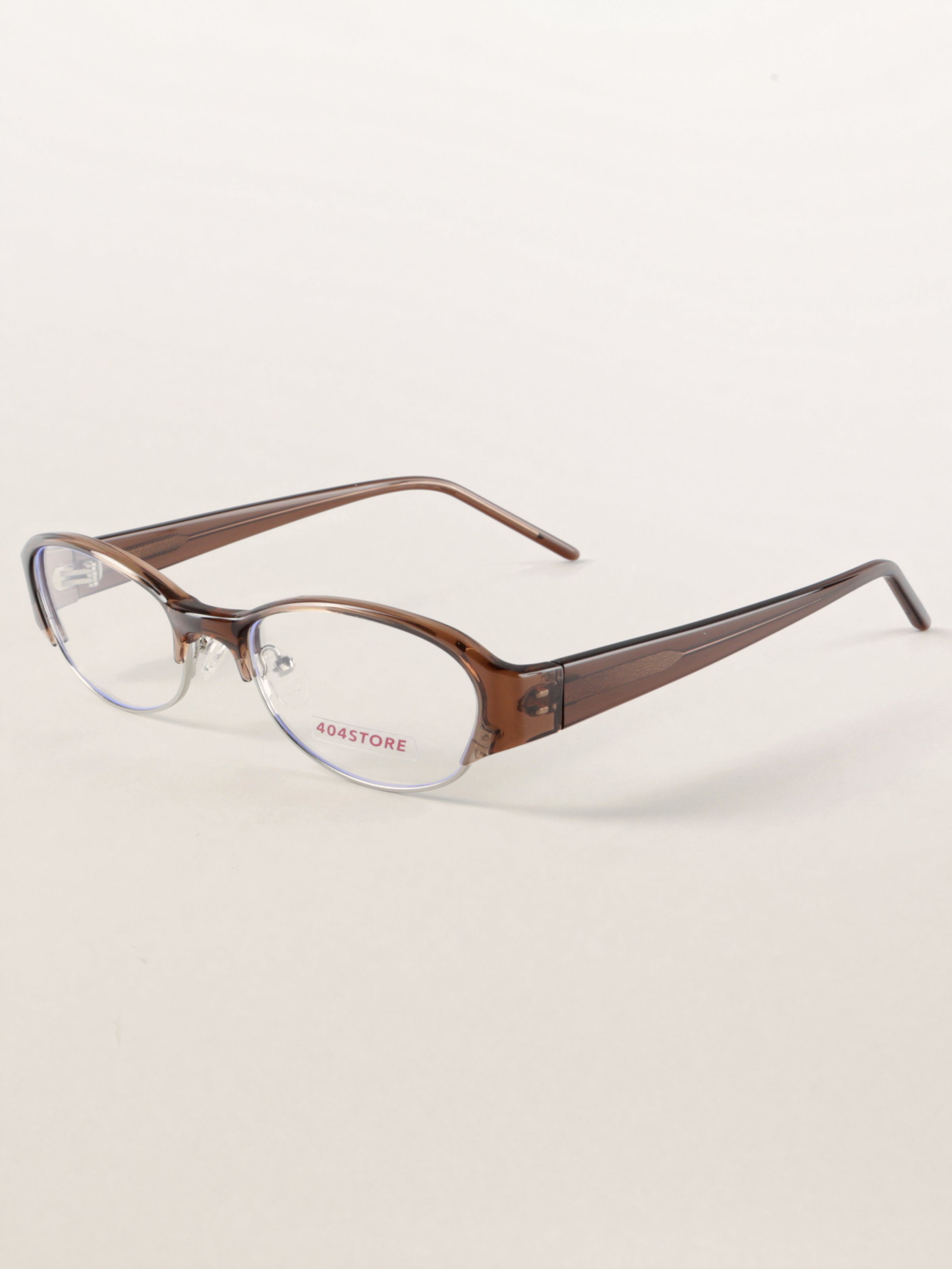 90s Retro Librarian Core Oval Optical Frames