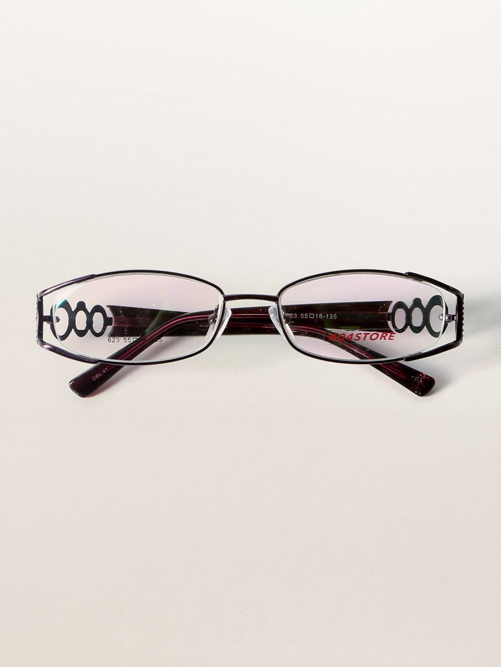 Y2K Gothic McBling Metal Optical Frames