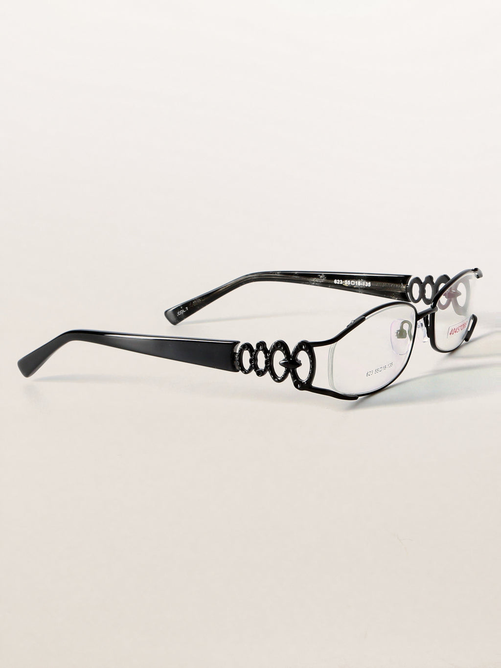 Y2K Gothic McBling Metal Optical Frames
