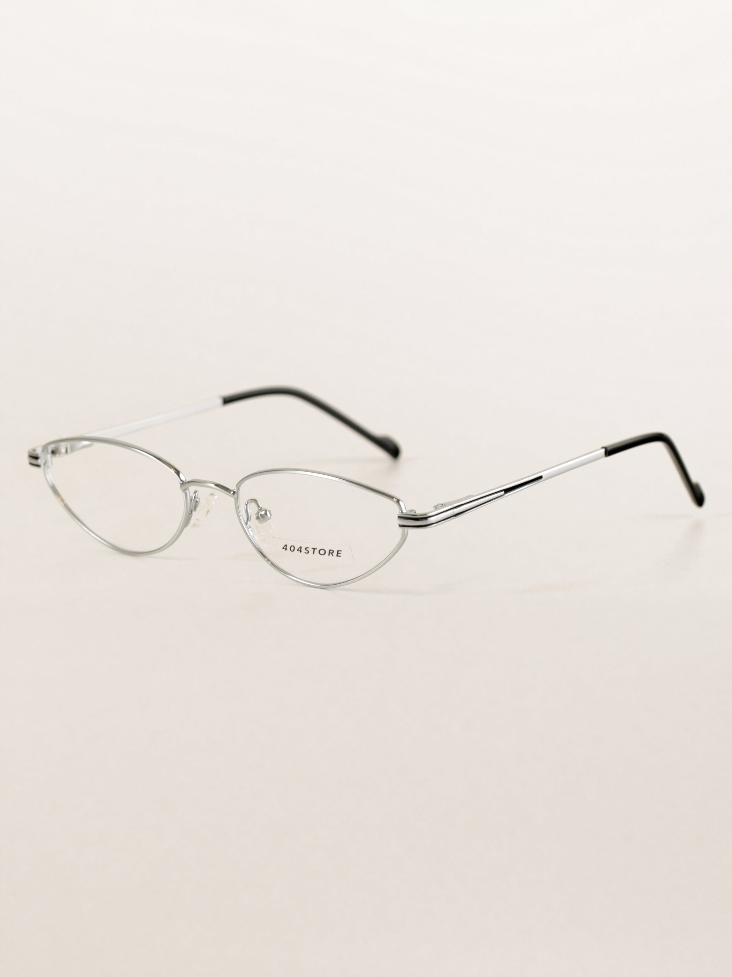 Vintage-inspired Cat-Eye Metal Minimalist Optical Frames
