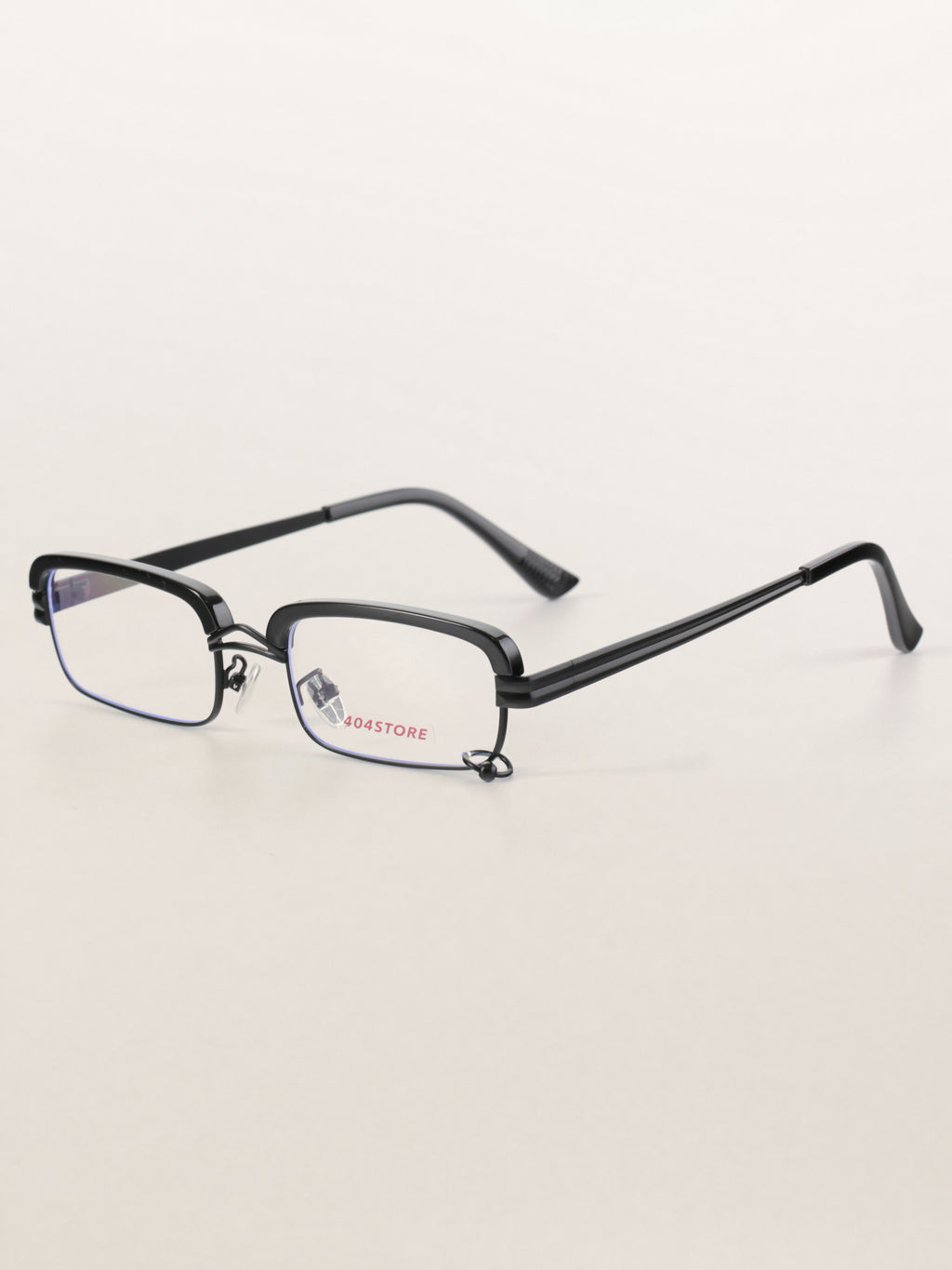 Gothic Dark Academia Rectangle Optical Frames