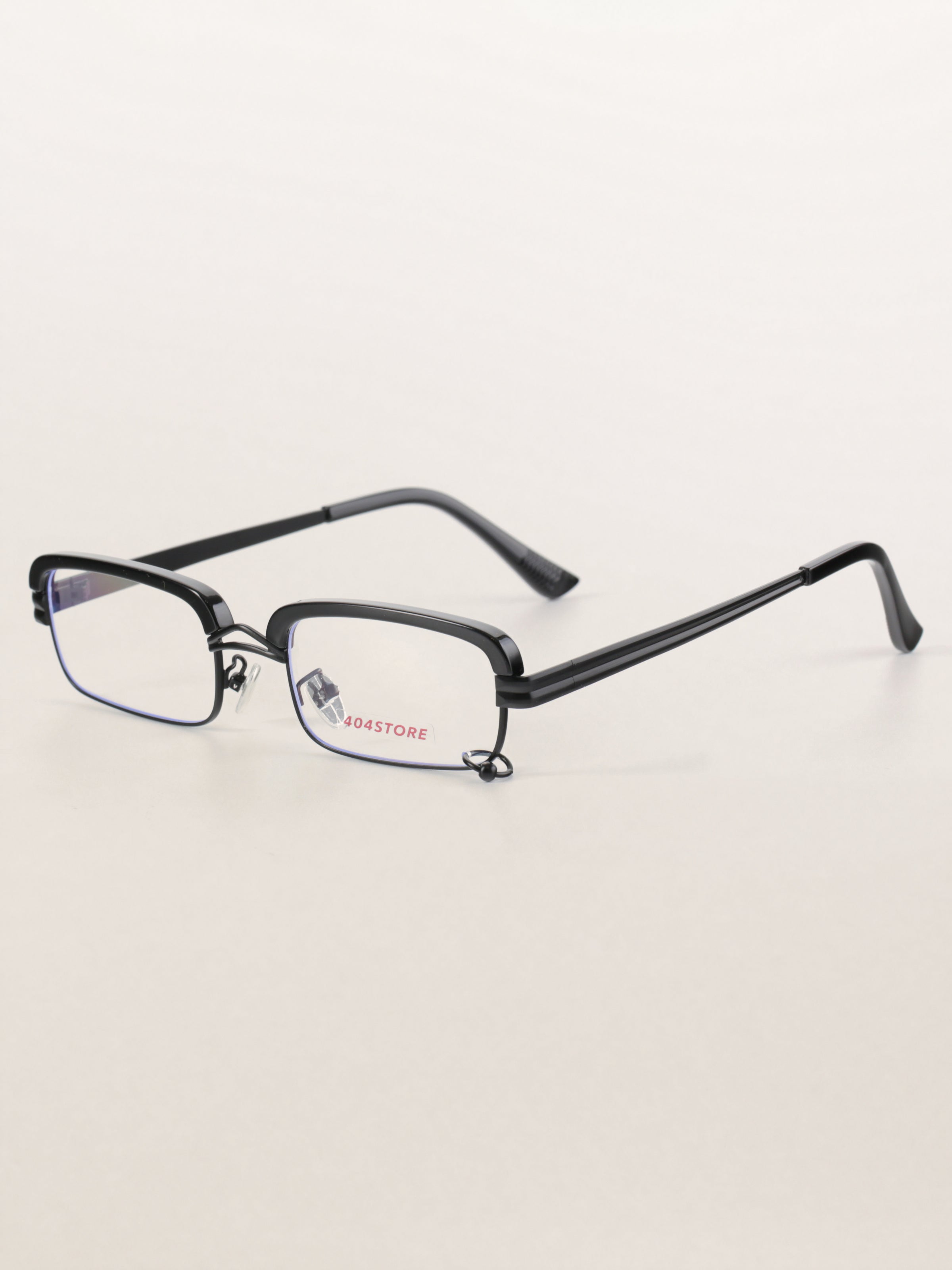 Gothic Dark Academia Rectangle Optical Frames