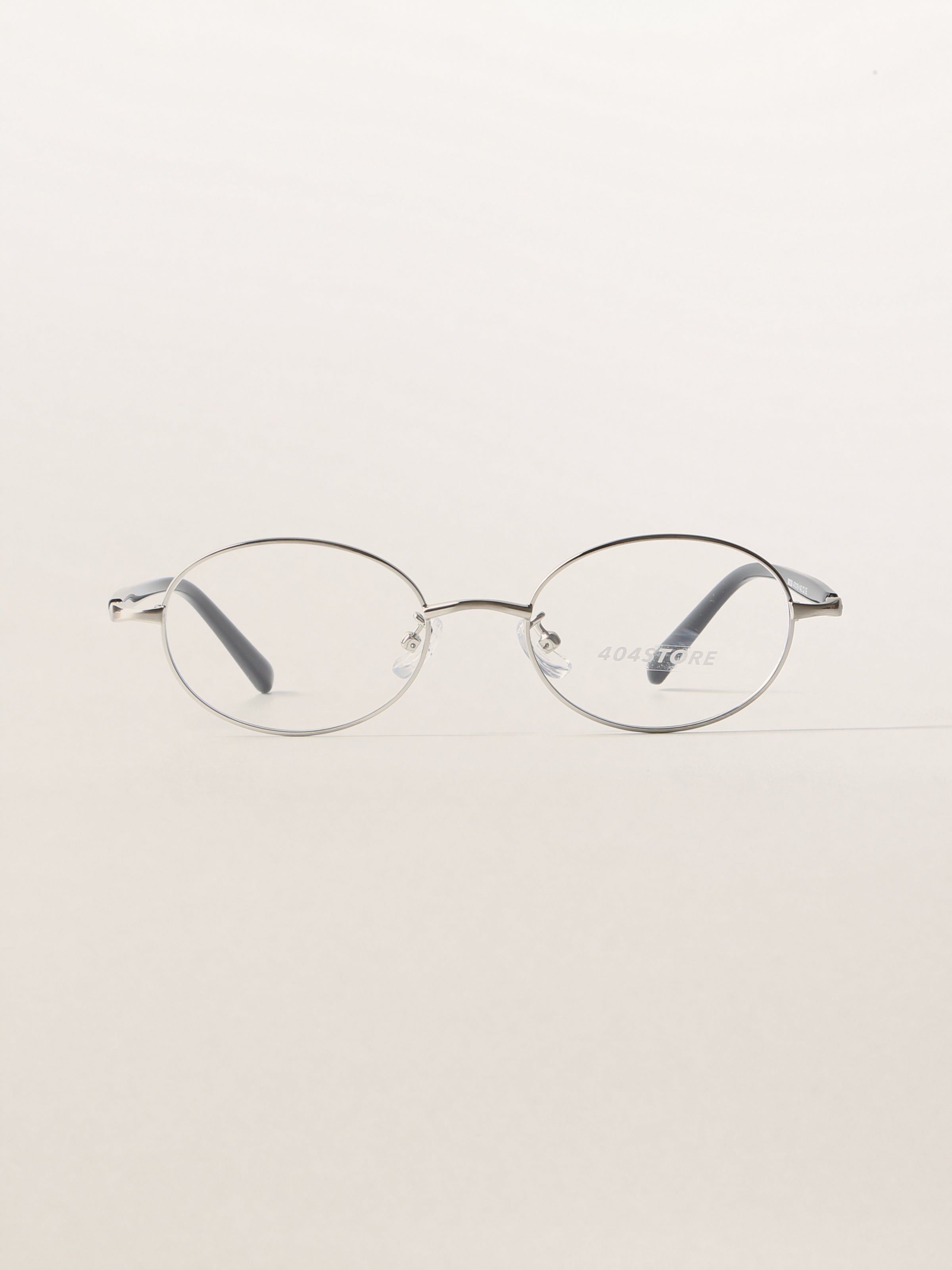 Oval Metal Bookish Minimalist Optical Frames