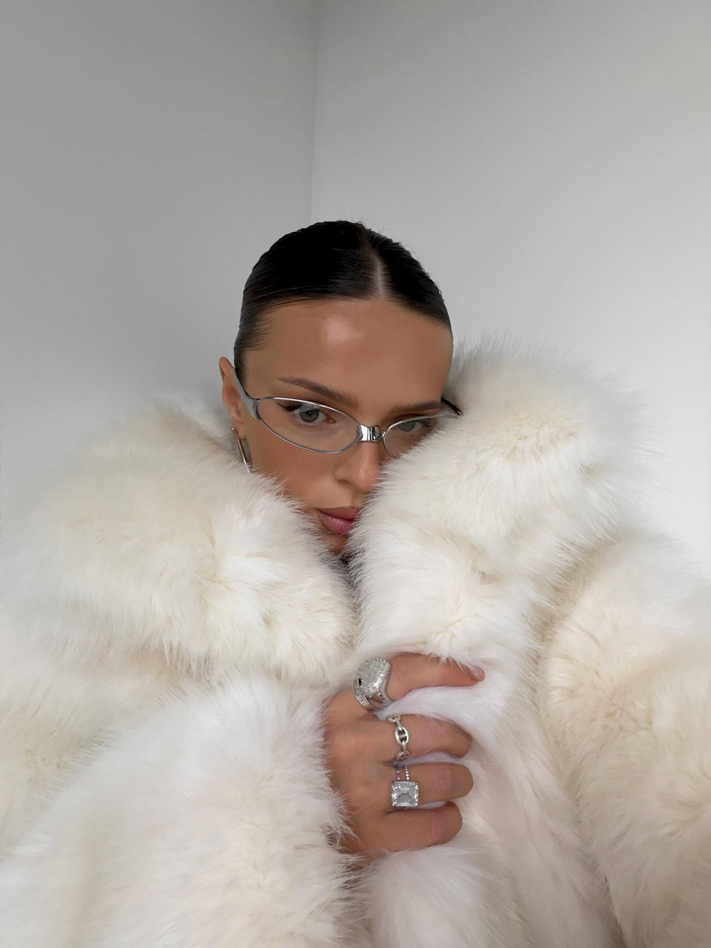 Cat-Eye Y2K Minimalist Optical Frames