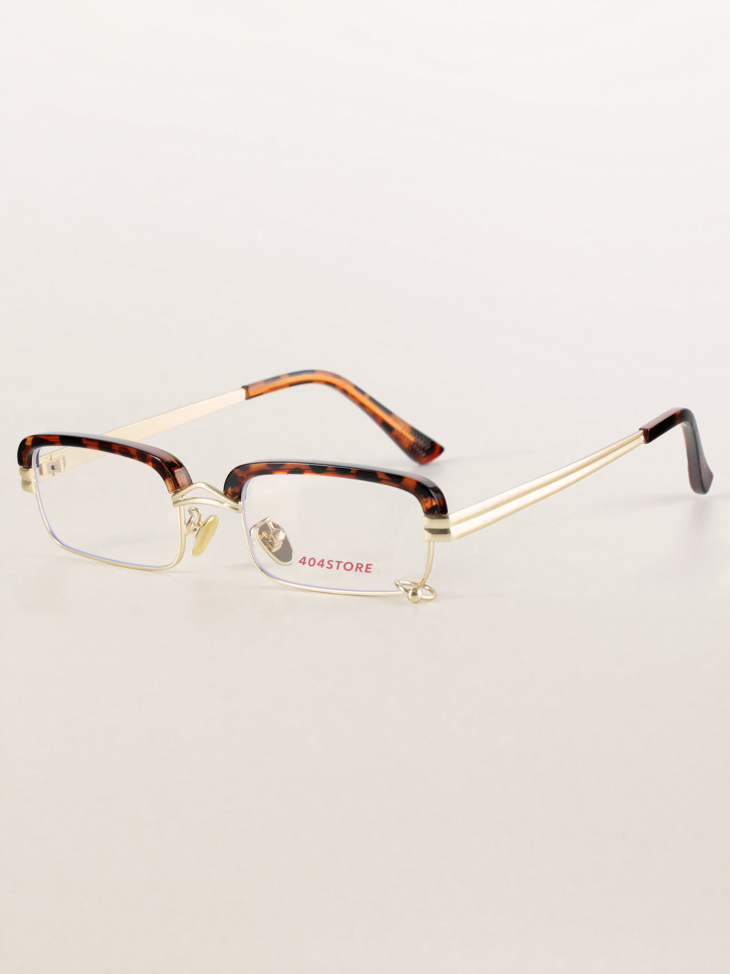 Gothic Dark Academia Rectangle Optical Frames