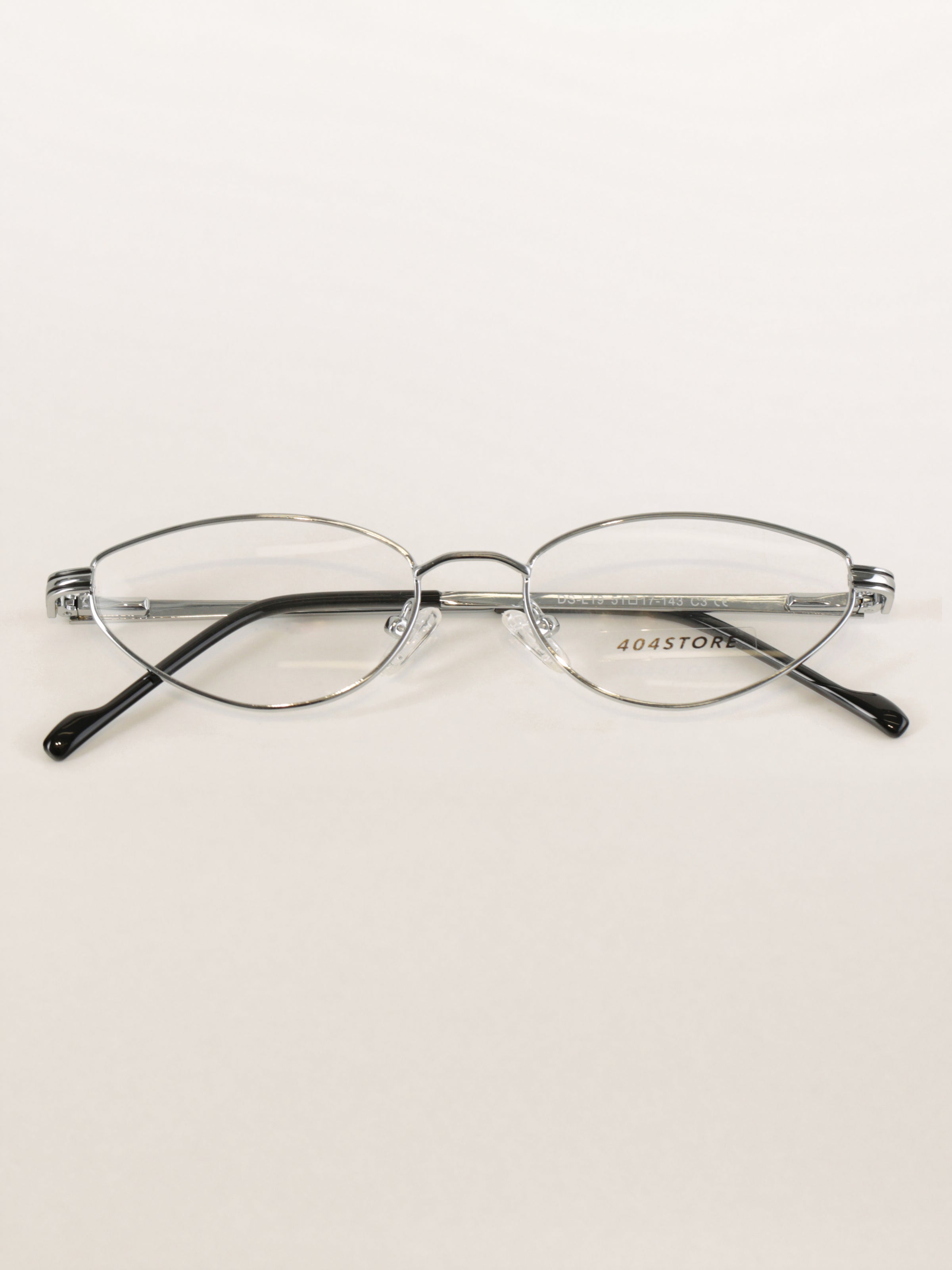 Vintage-inspired Cat-Eye Metal Minimalist Optical Frames