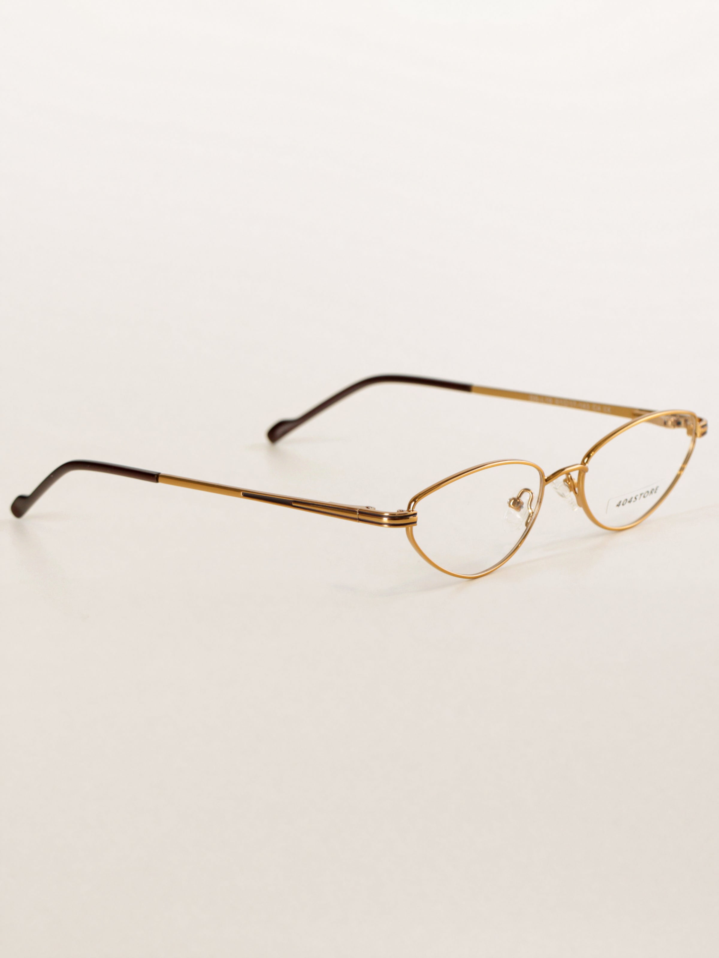 Vintage-inspired Cat-Eye Metal Minimalist Optical Frames