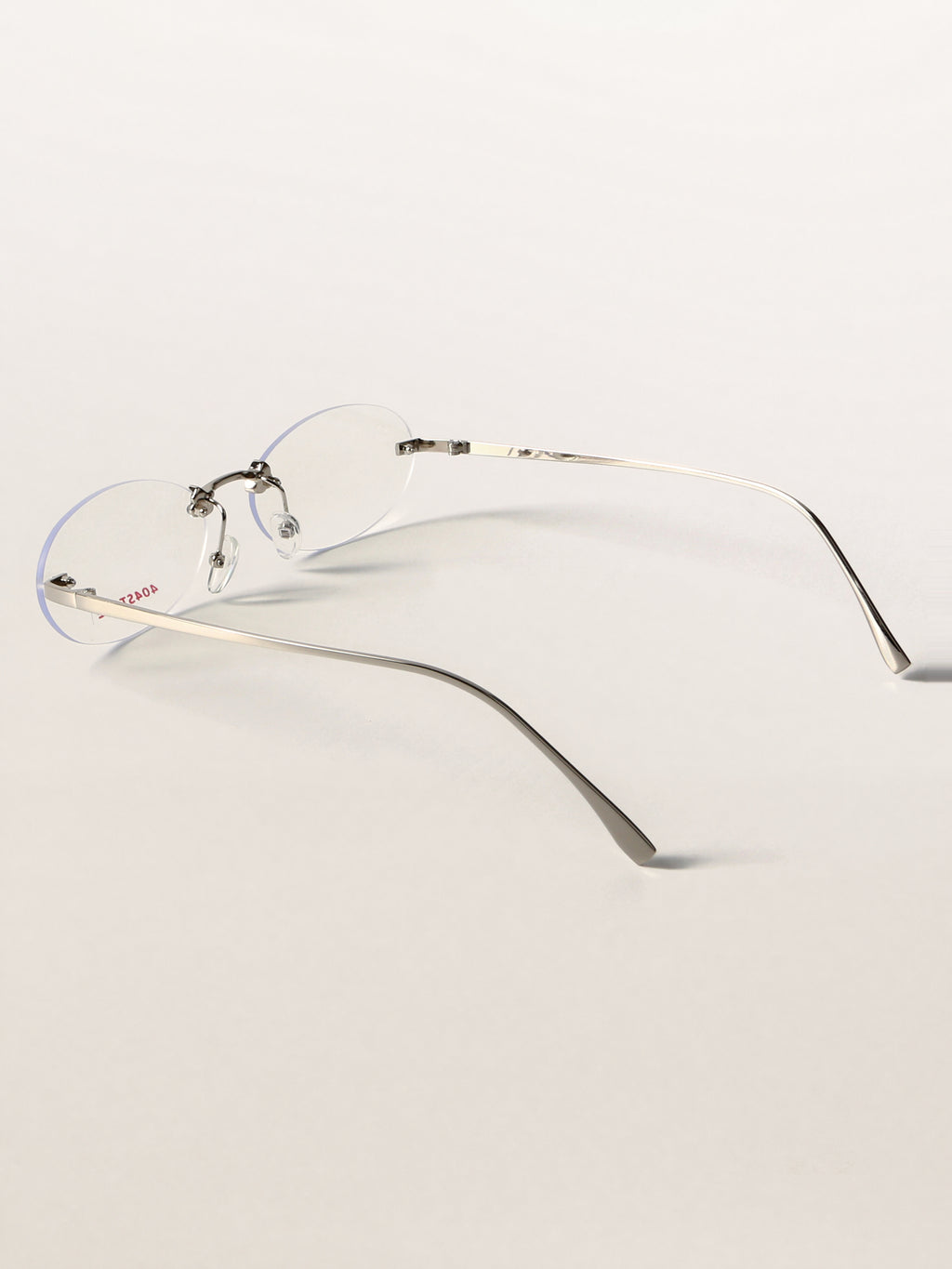 Retro Librarian Chic Rimless Optical Frames