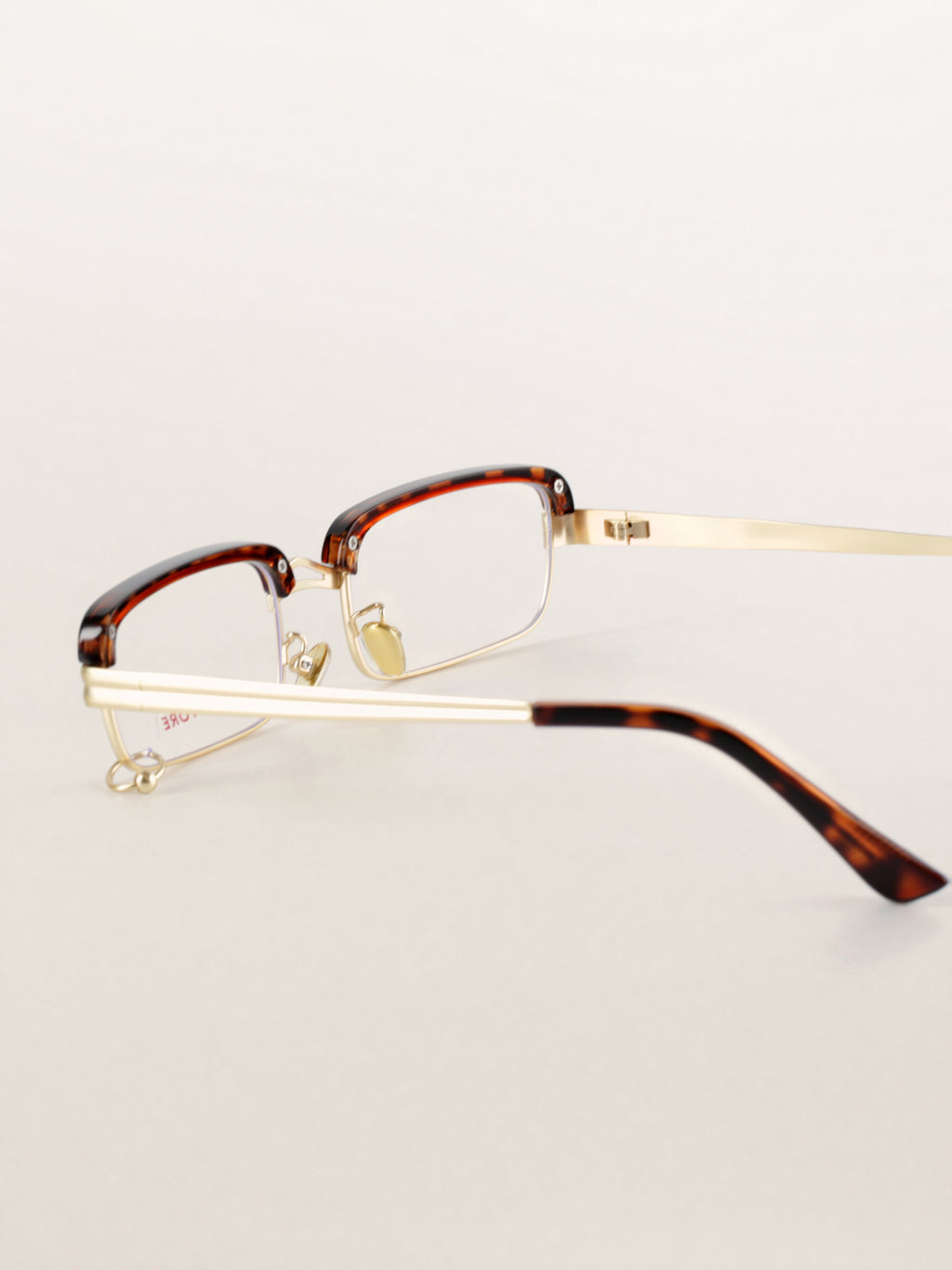 Gothic Dark Academia Rectangle Optical Frames