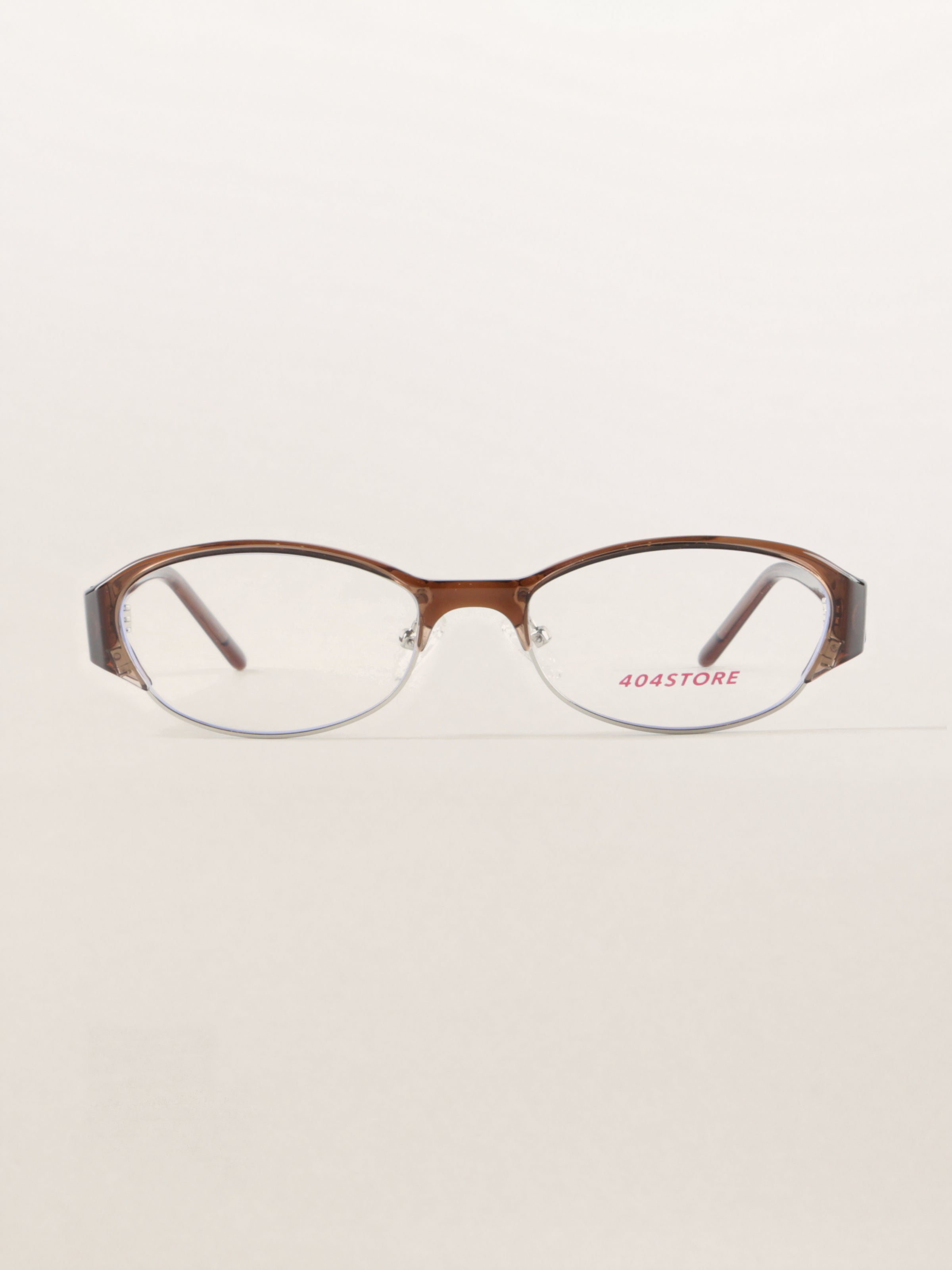 90s Retro Librarian Core Oval Optical Frames