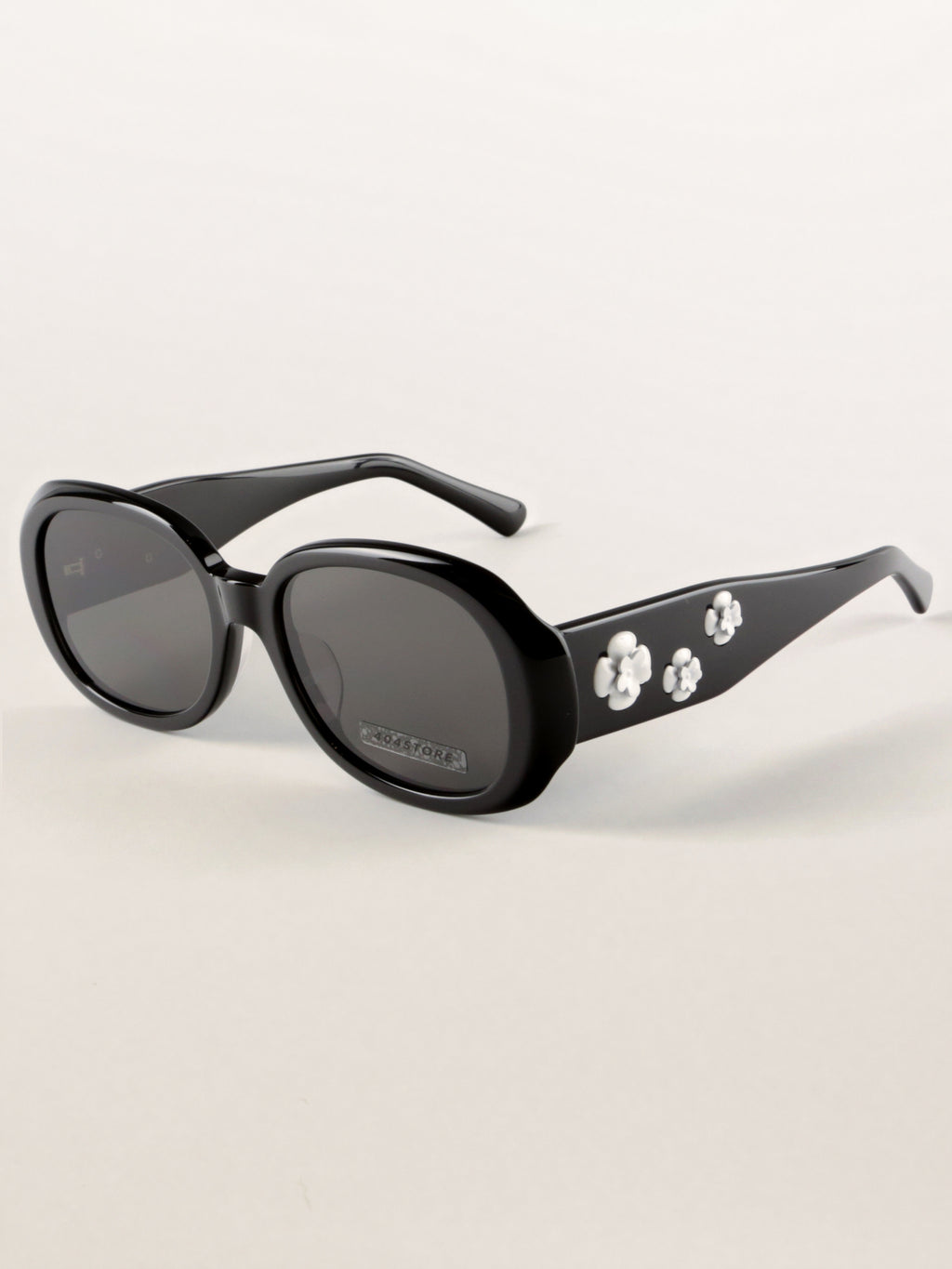 Vintage Floral Oversized Acetate Sunglasses