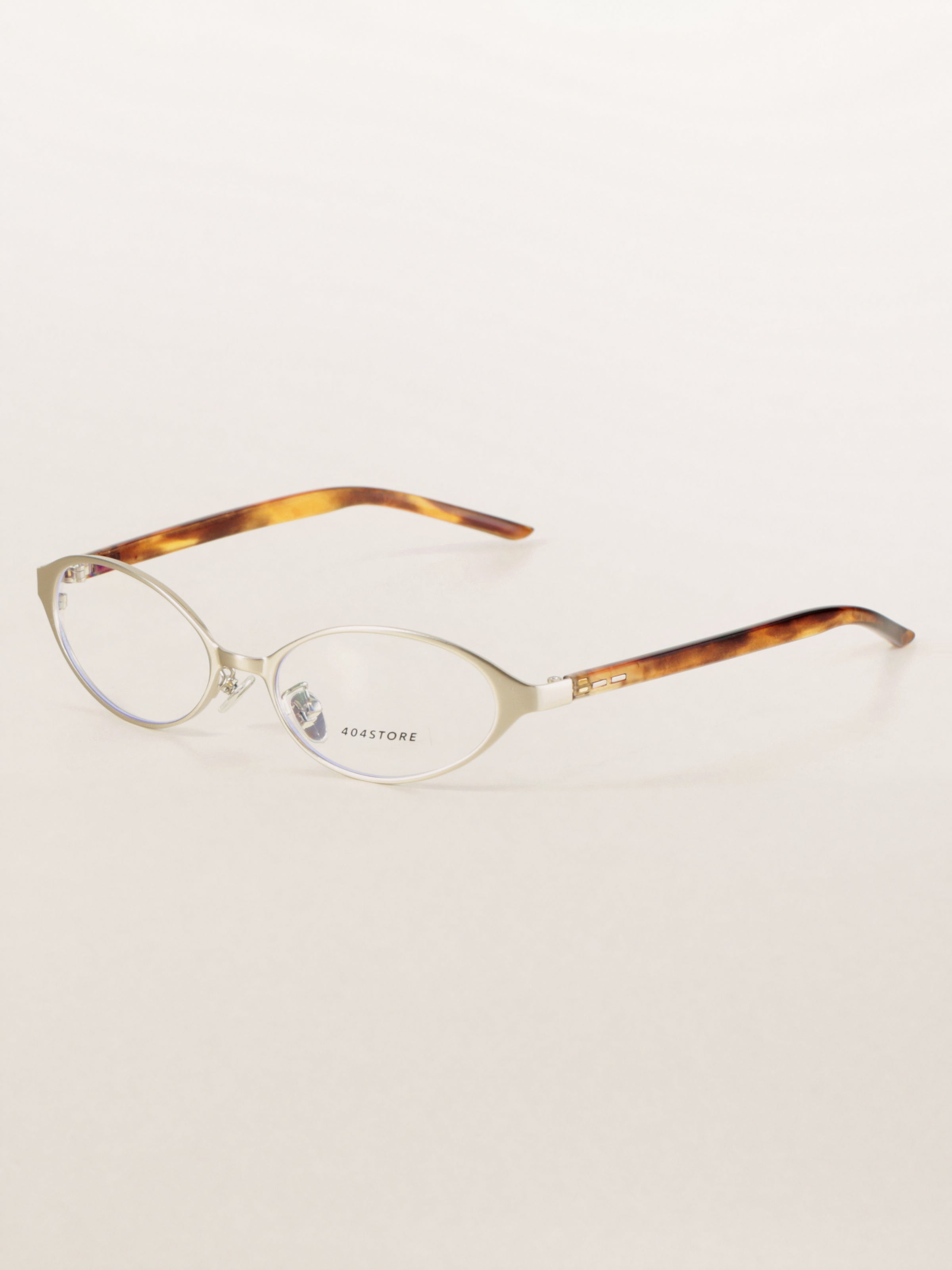 Oval Metal Bookish Academic Optical Frames
