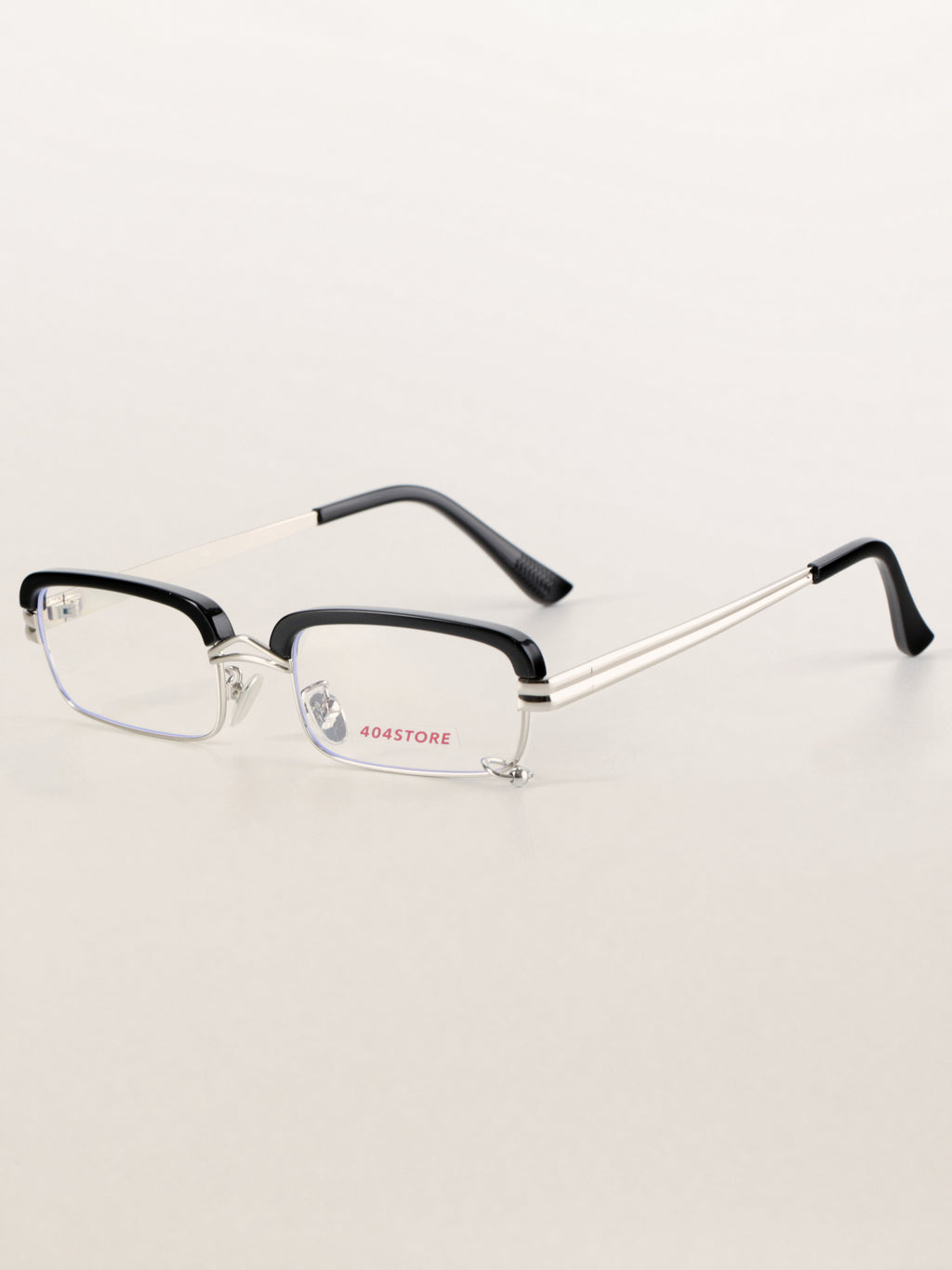 Gothic Dark Academia Rectangle Optical Frames
