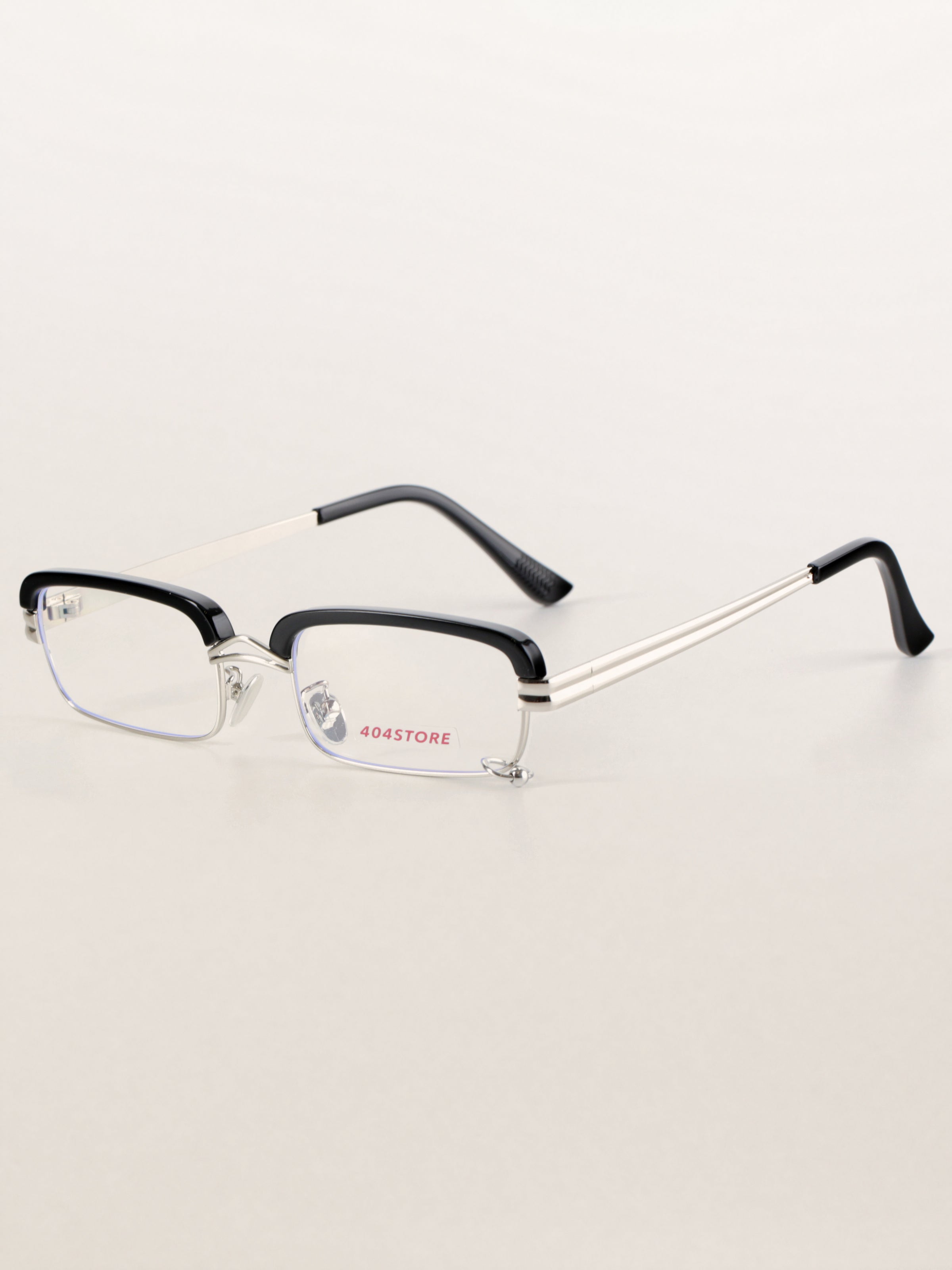 Gothic Dark Academia Rectangle Optical Frames