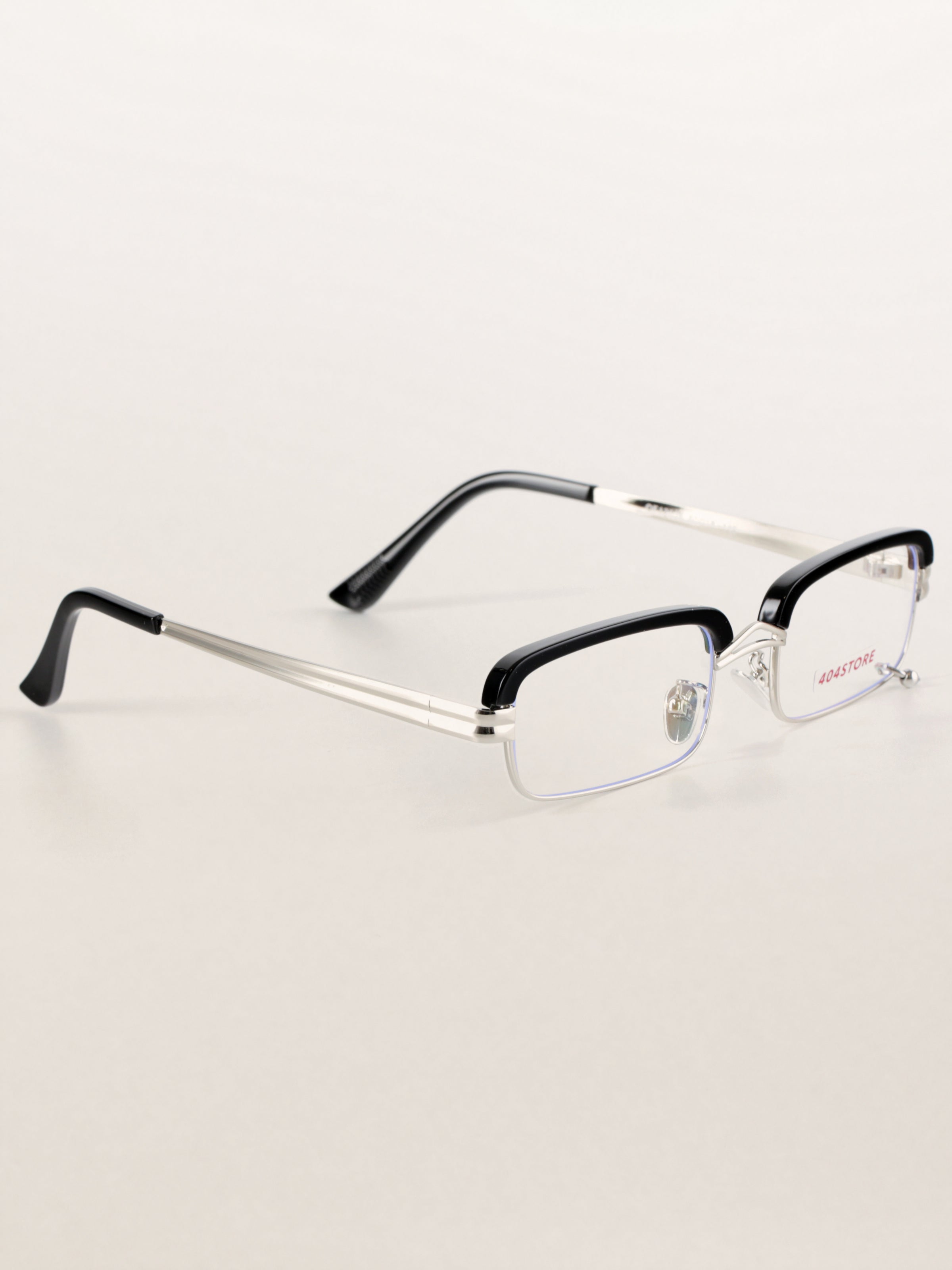 Gothic Dark Academia Rectangle Optical Frames
