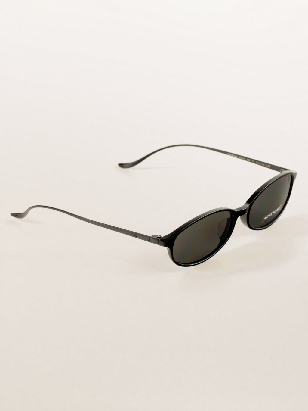 Y2K Office Siren Oval Titanium Sunglasses