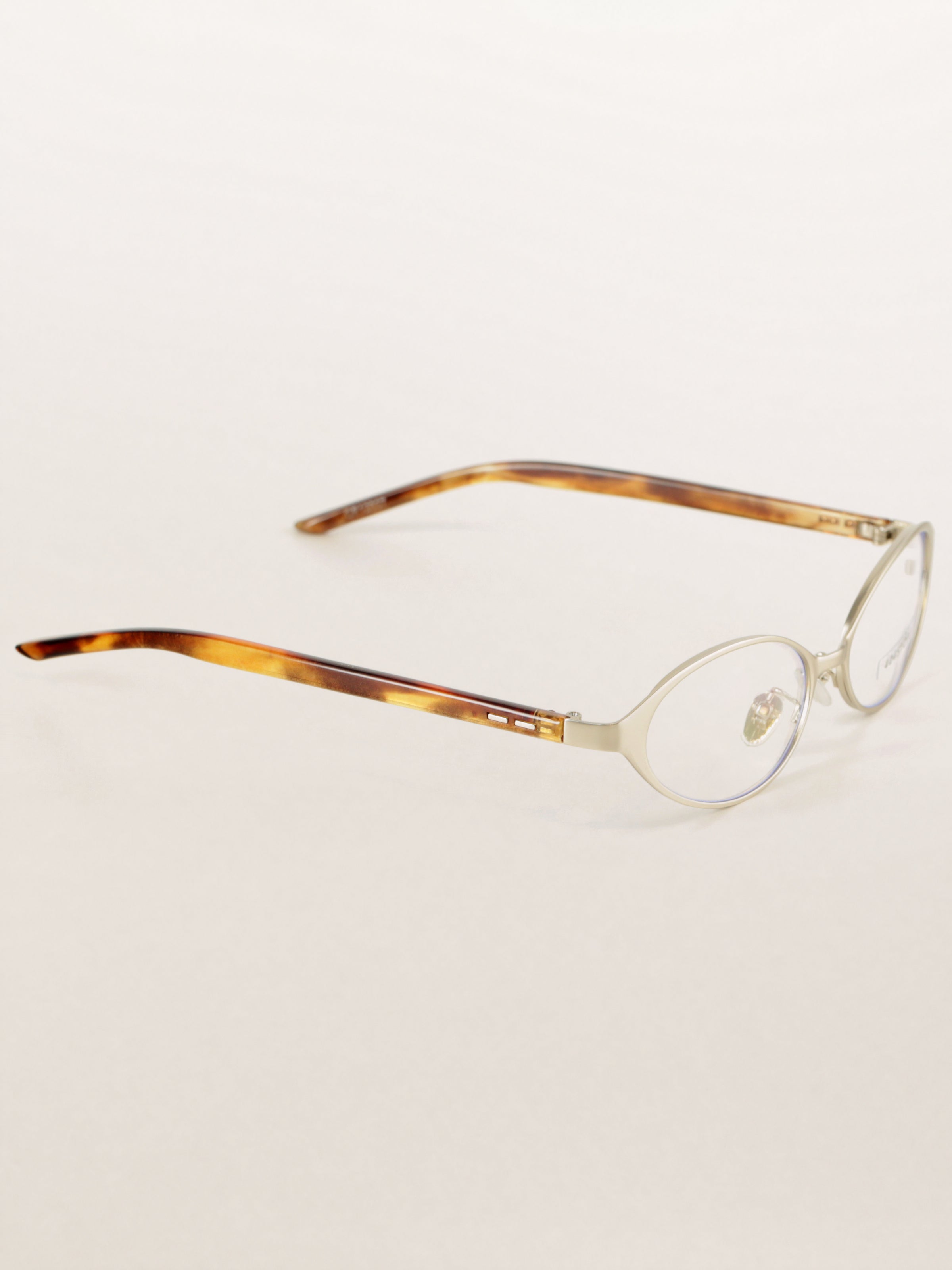 Oval Metal Bookish Academic Optical Frames
