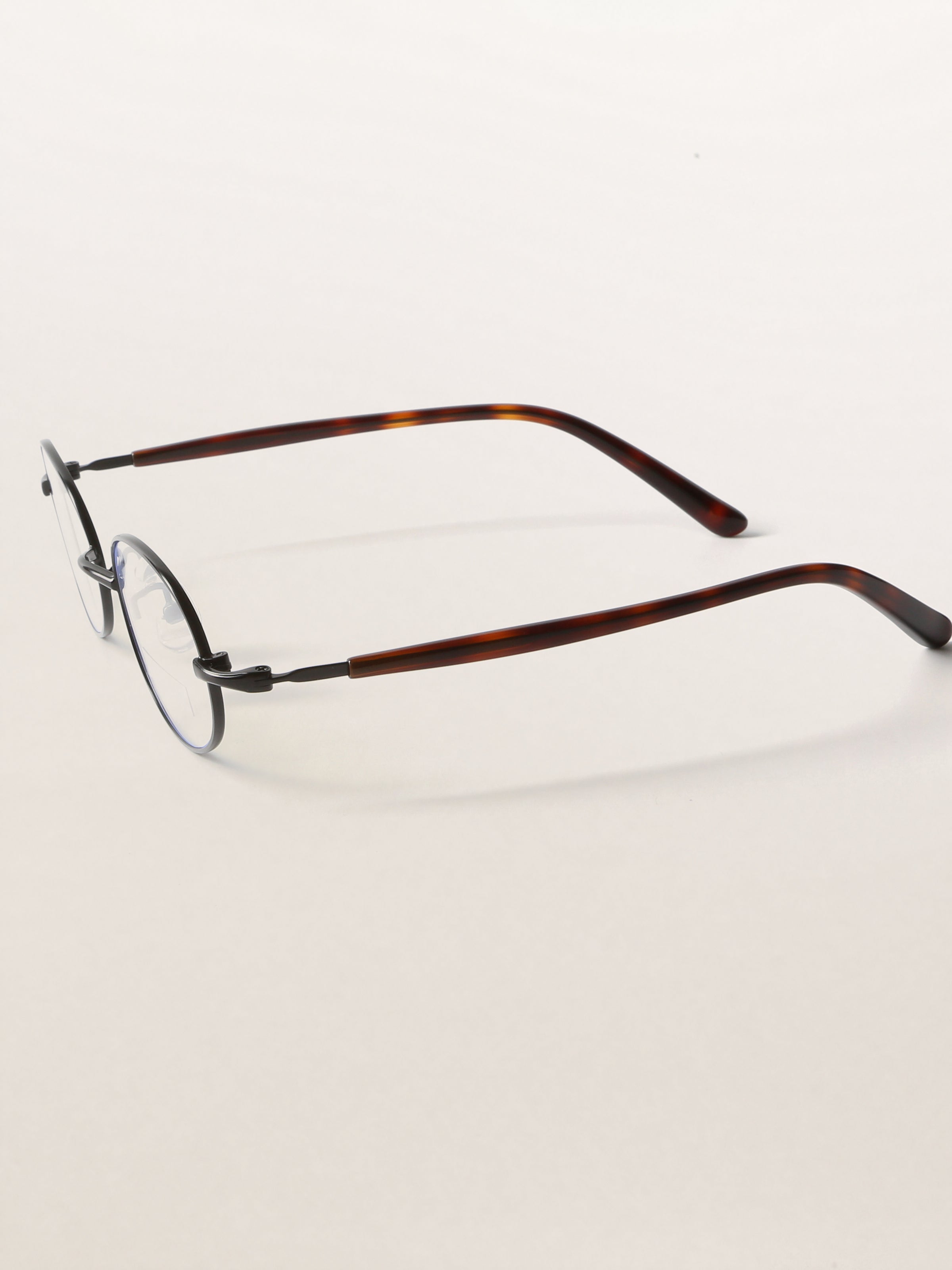 Oval Metal Bookish Minimalist Optical Frames