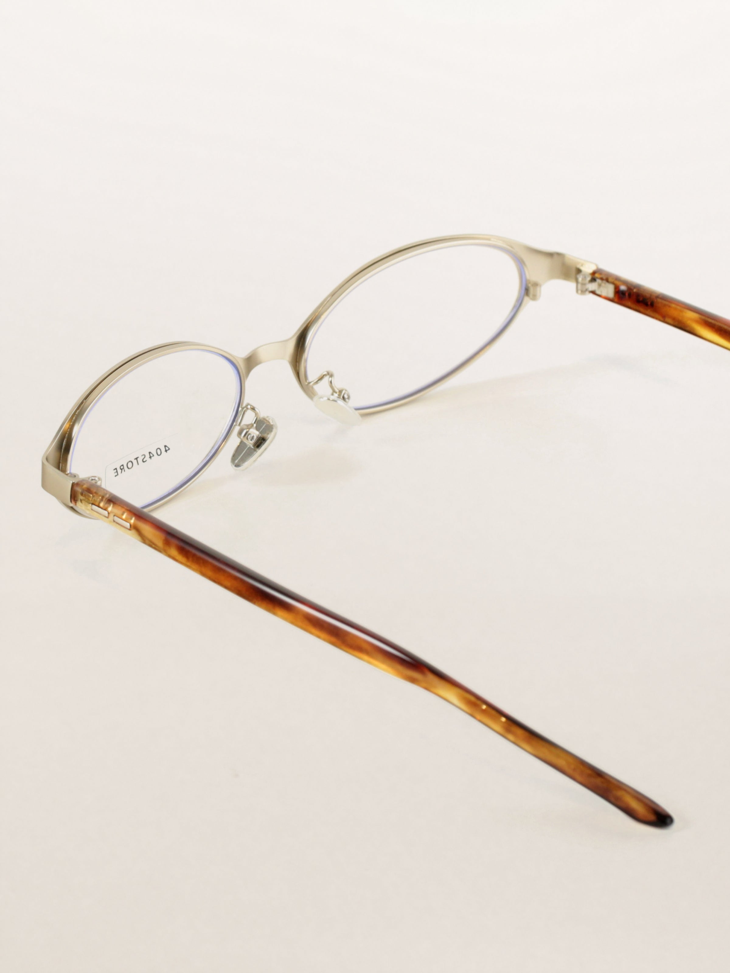 Oval Metal Bookish Academic Optical Frames
