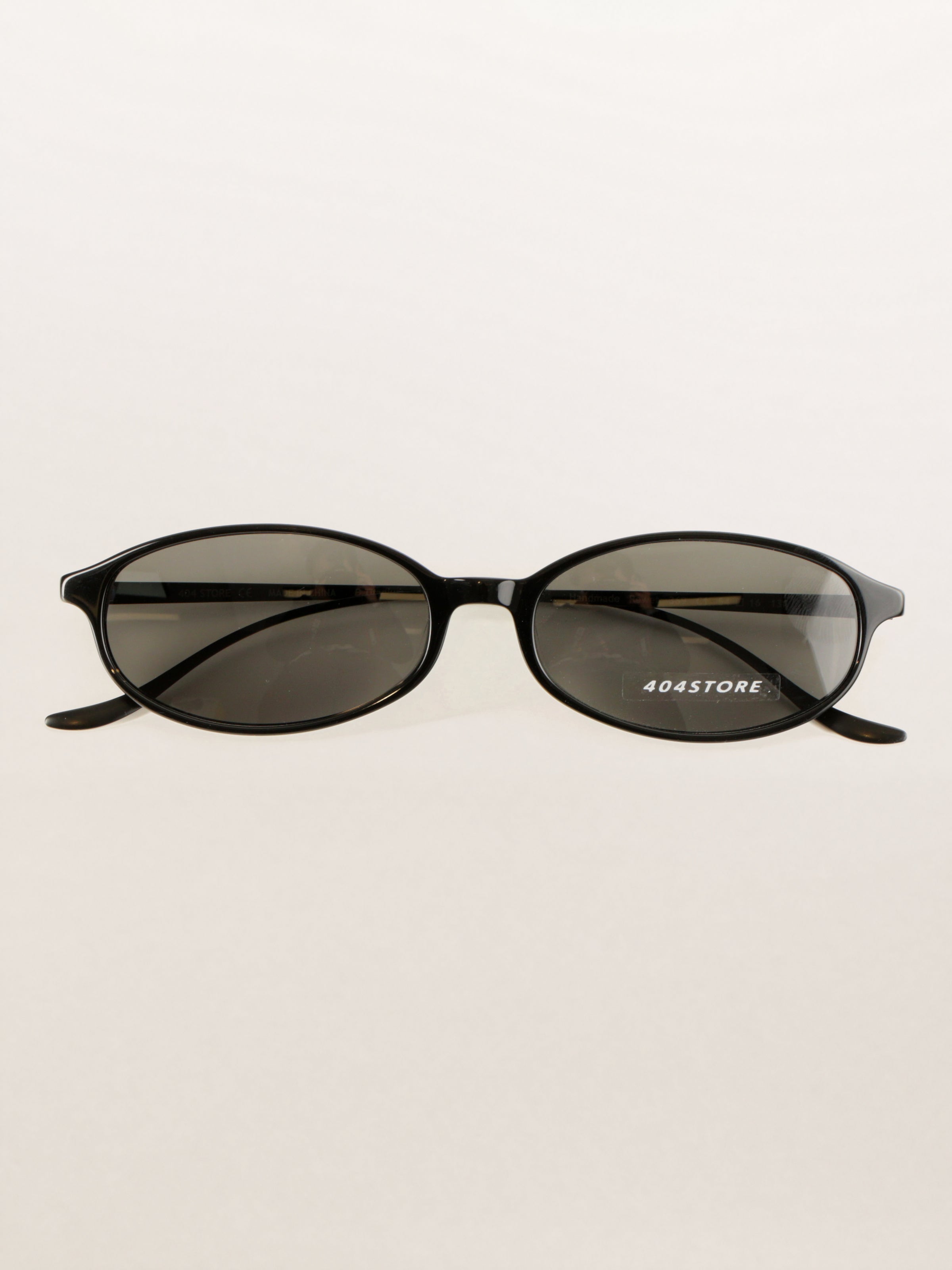 Y2K Office Siren Oval Titanium Sunglasses