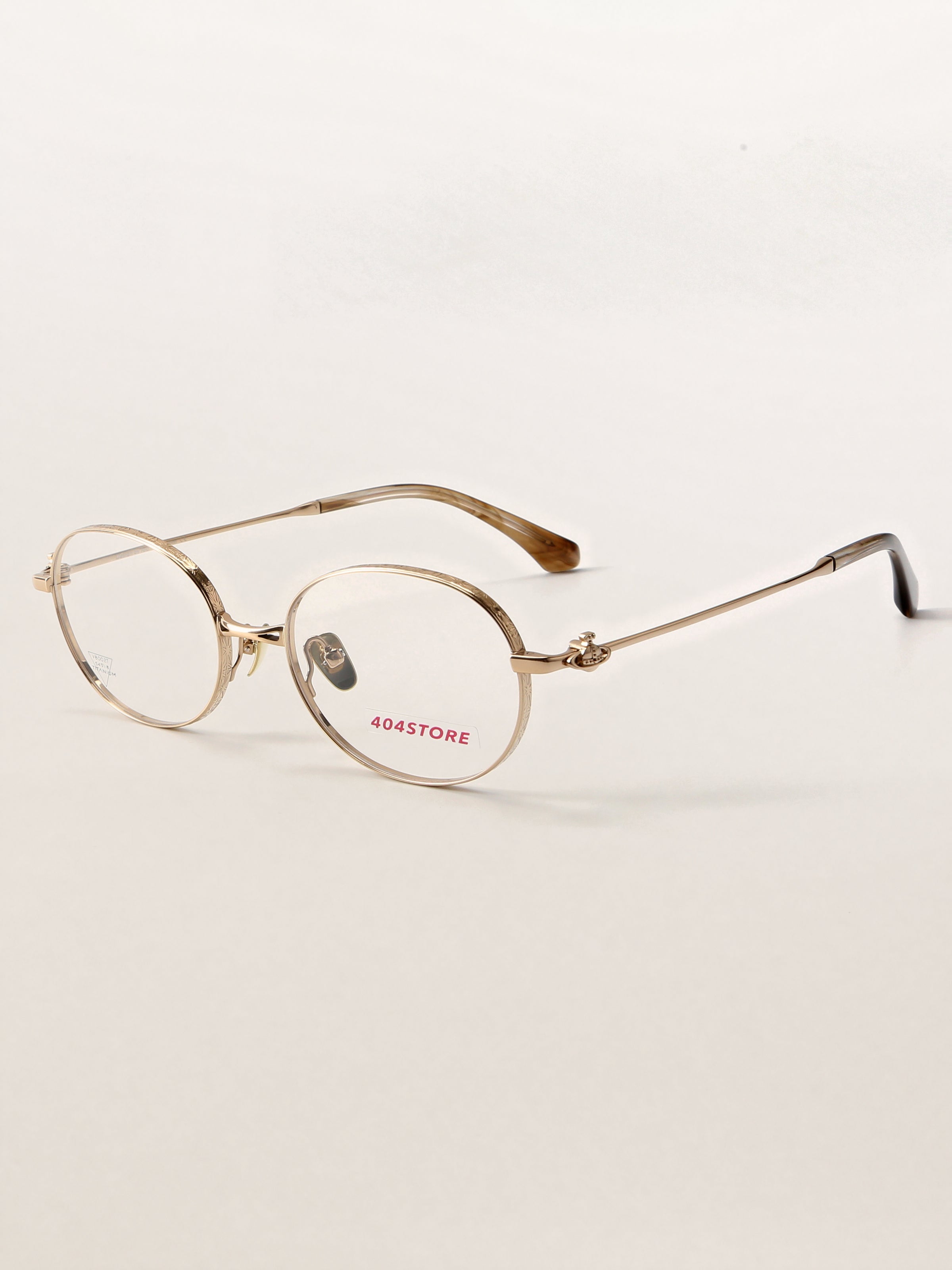 Ultra-Light Oval Titanium Optical Frames