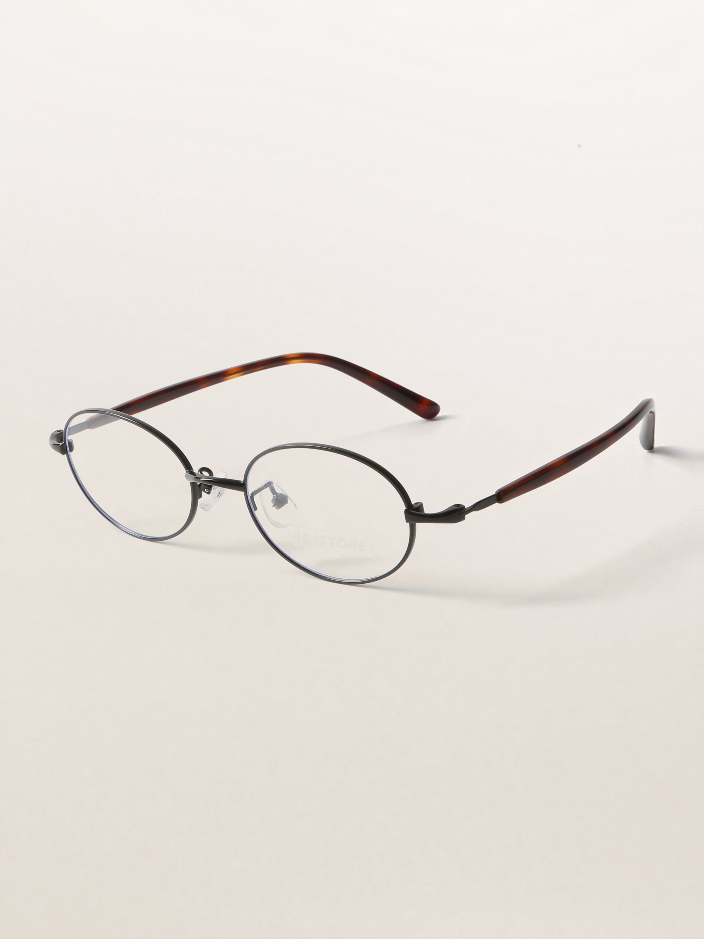 Oval Metal Bookish Minimalist Optical Frames