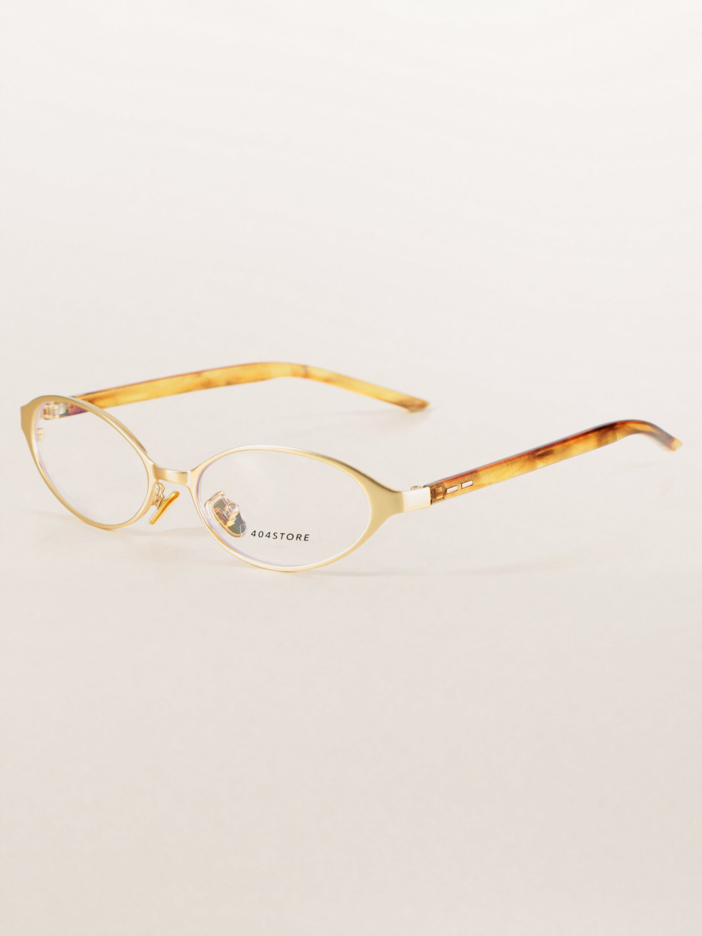 Oval Metal Bookish Academic Optical Frames