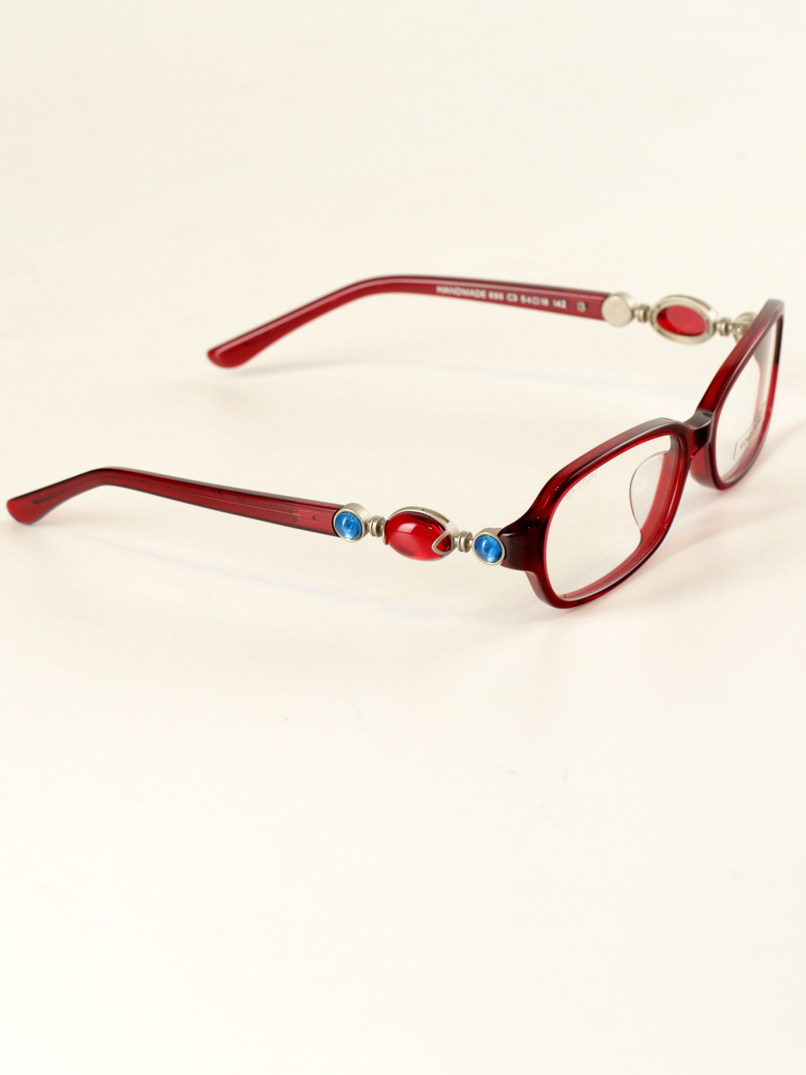 REDCUBE No.404 Jewelled Temple Optical Frames