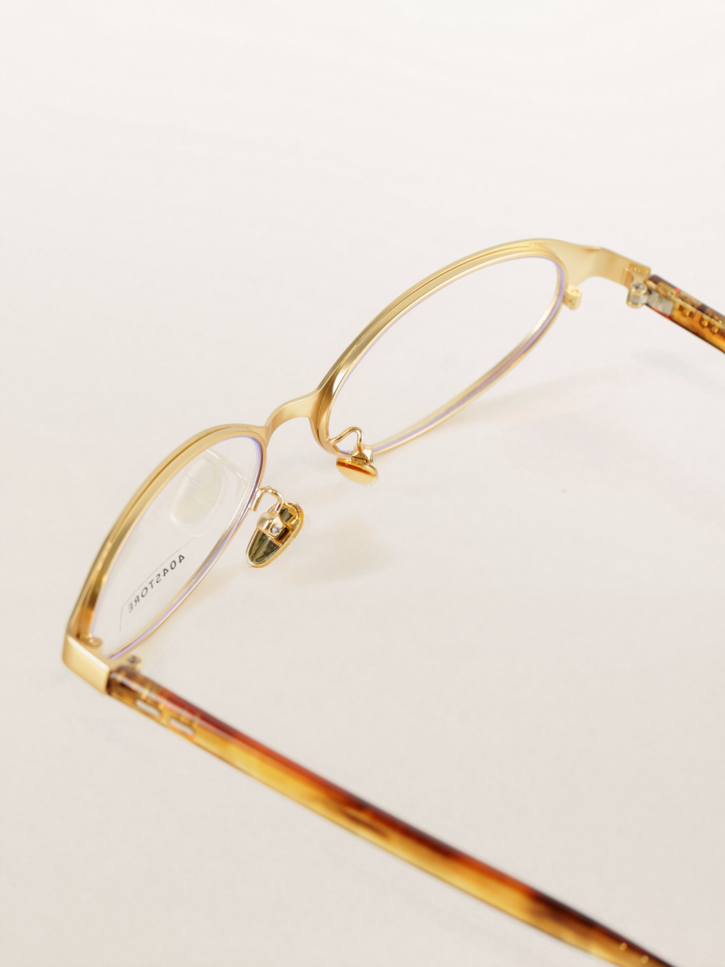 Oval Metal Bookish Academic Optical Frames
