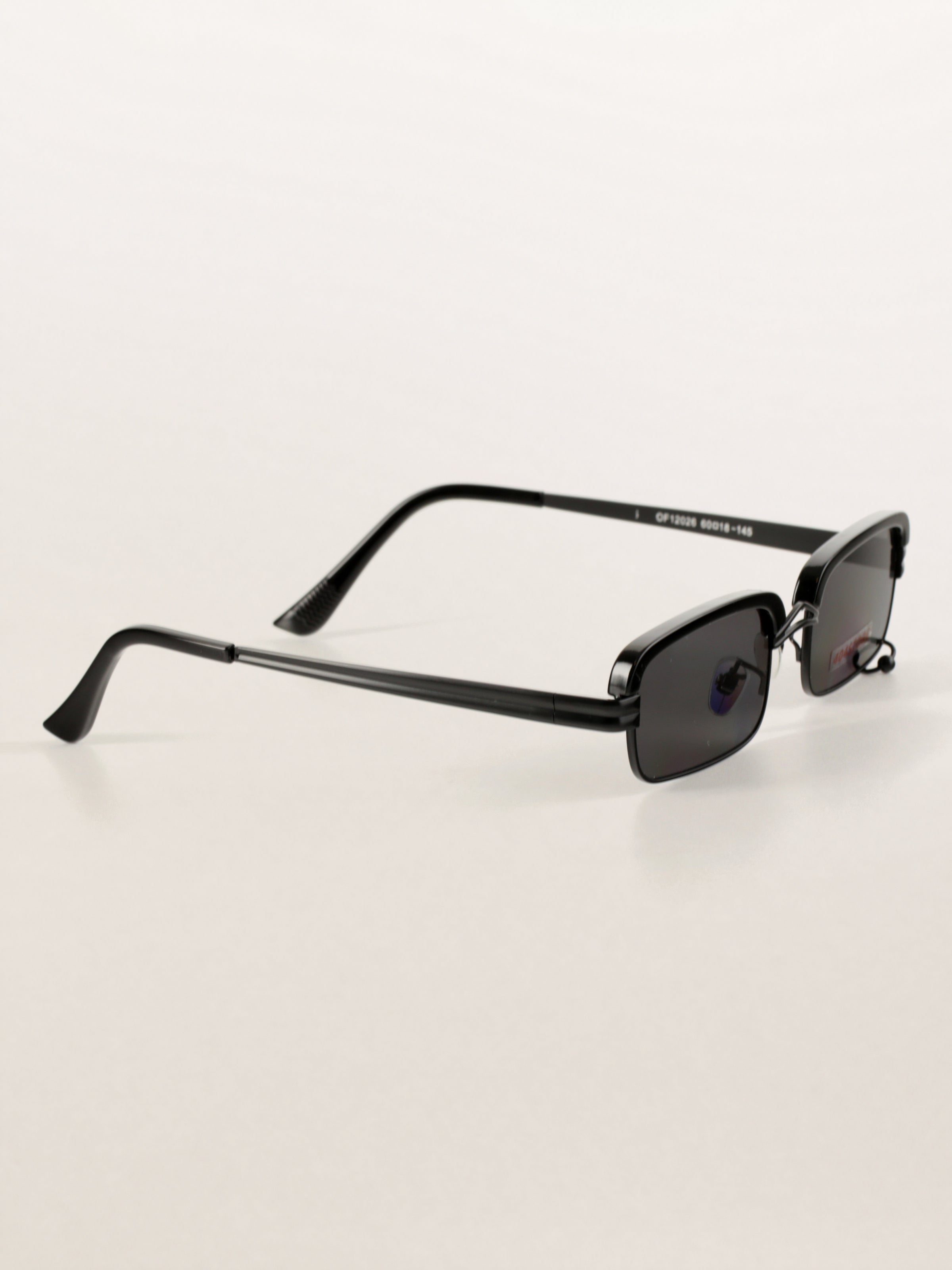 Rectangle Metal Steampunk Rivet Sunglasses