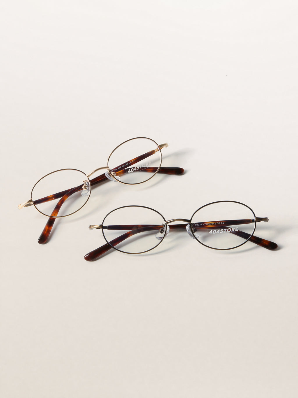 Oval Metal Bookish Minimalist Optical Frames
