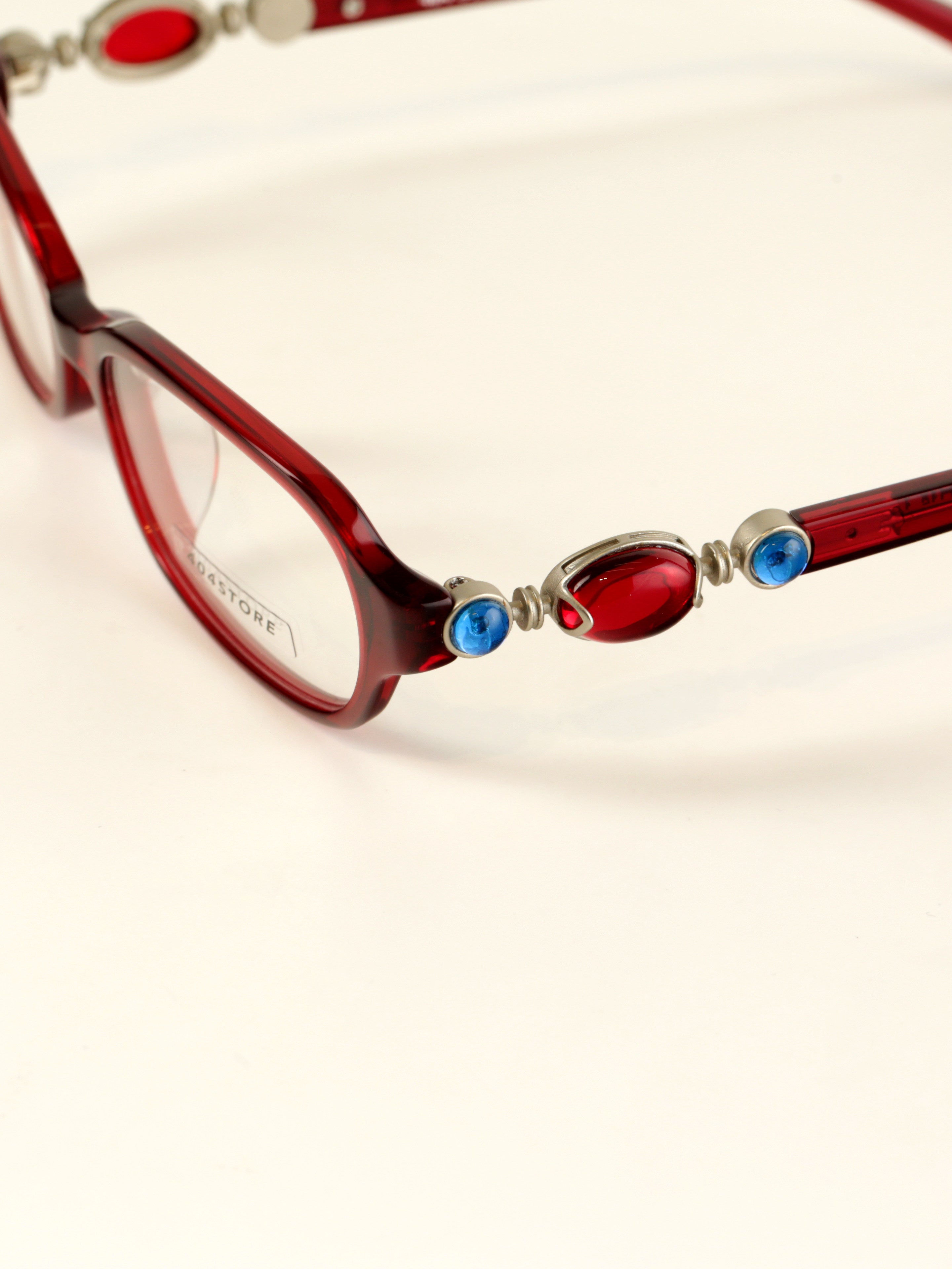 REDCUBE No.404 Jewelled Temple Optical Frames