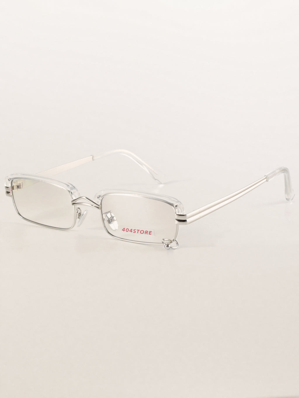Rectangle Metal Steampunk Rivet Sunglasses