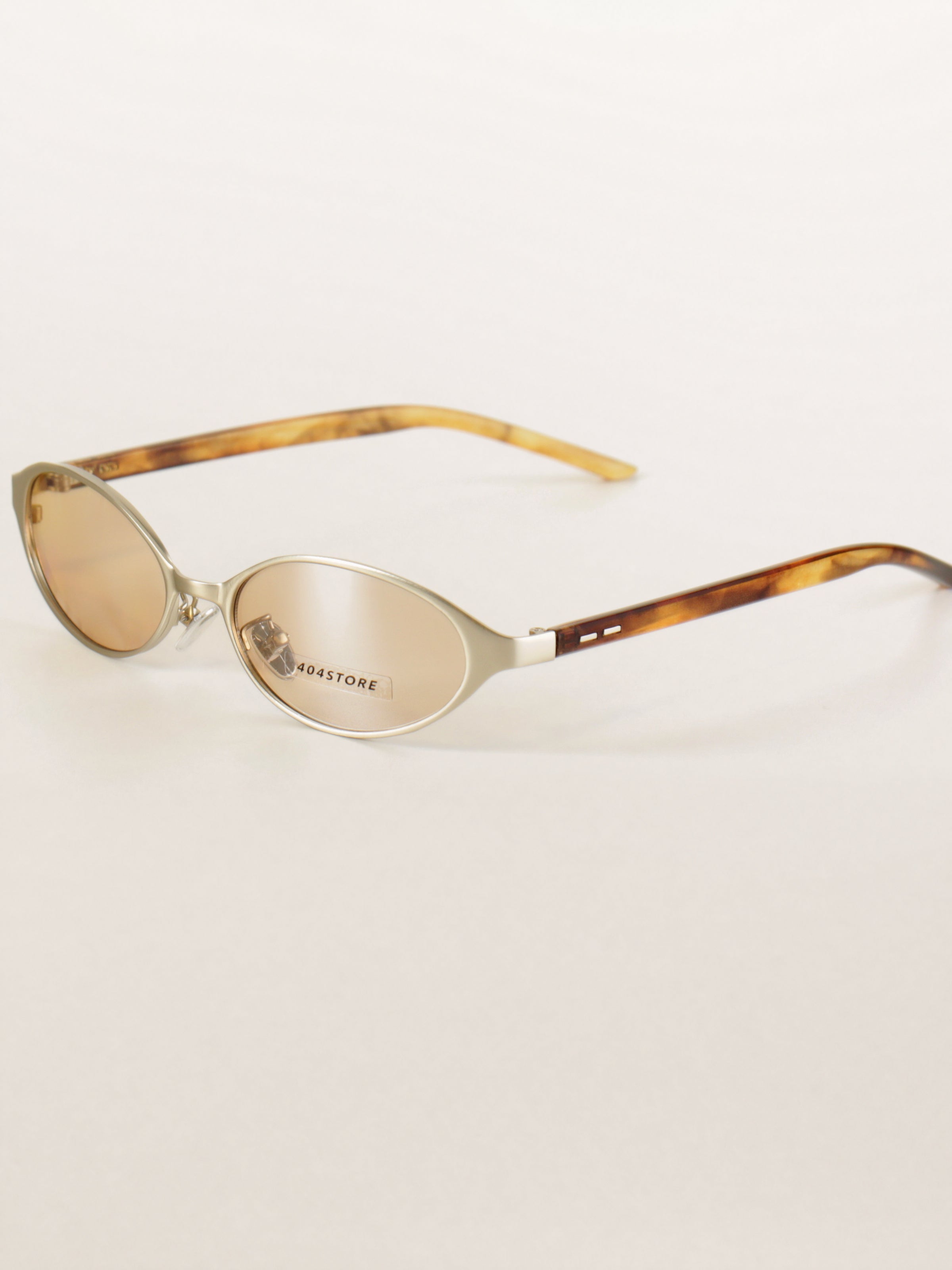 Oval Metal Bookish Office Siren Sunglasses