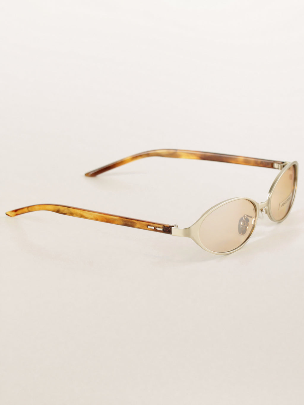 Oval Metal Bookish Office Siren Sunglasses