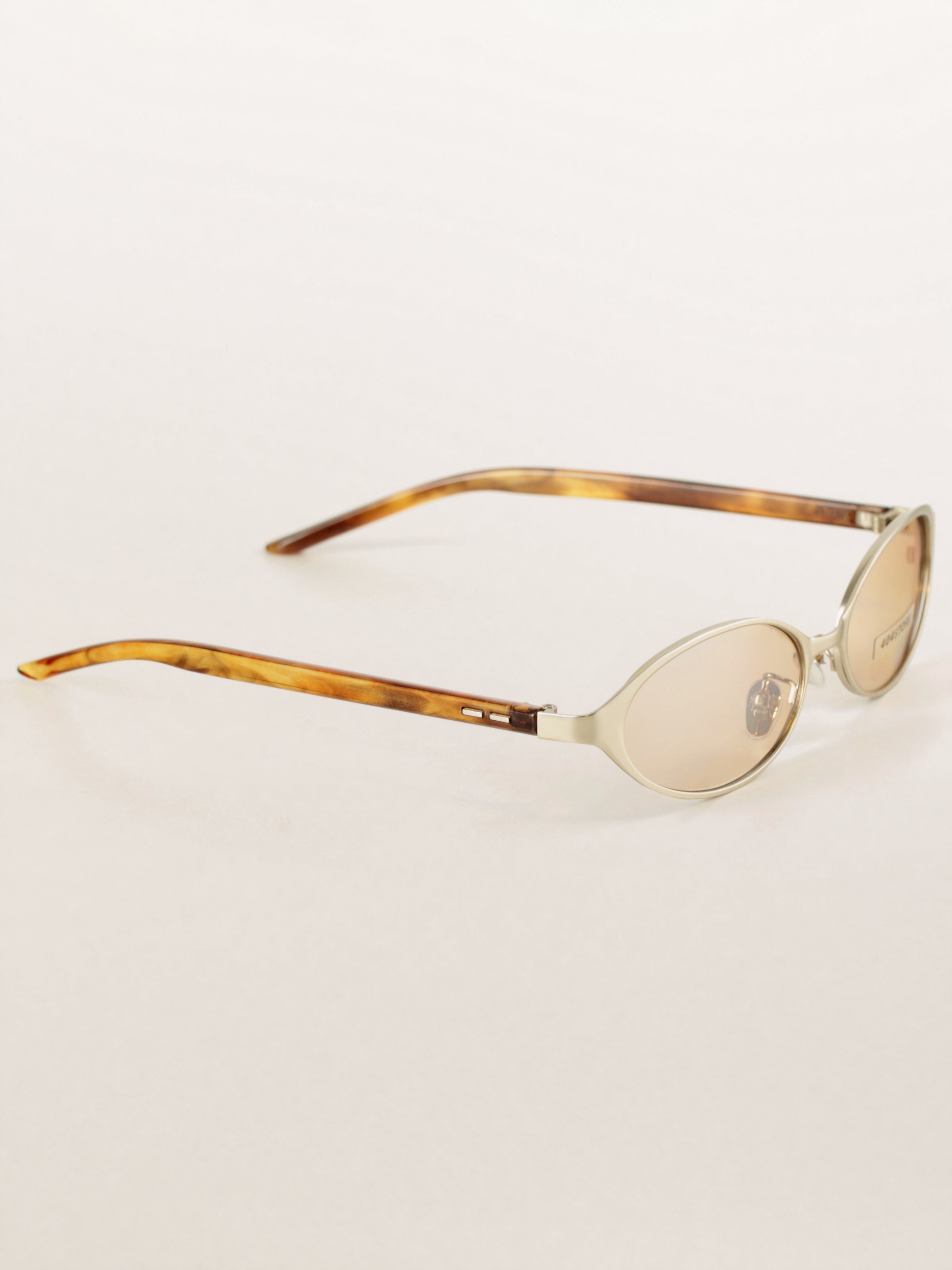 Oval Metal Bookish Office Siren Sunglasses