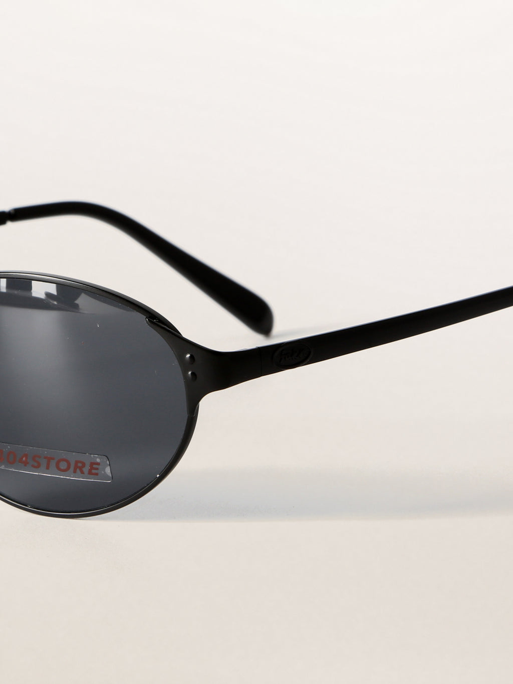 Retro Grunge Oval Metal Sunglasses
