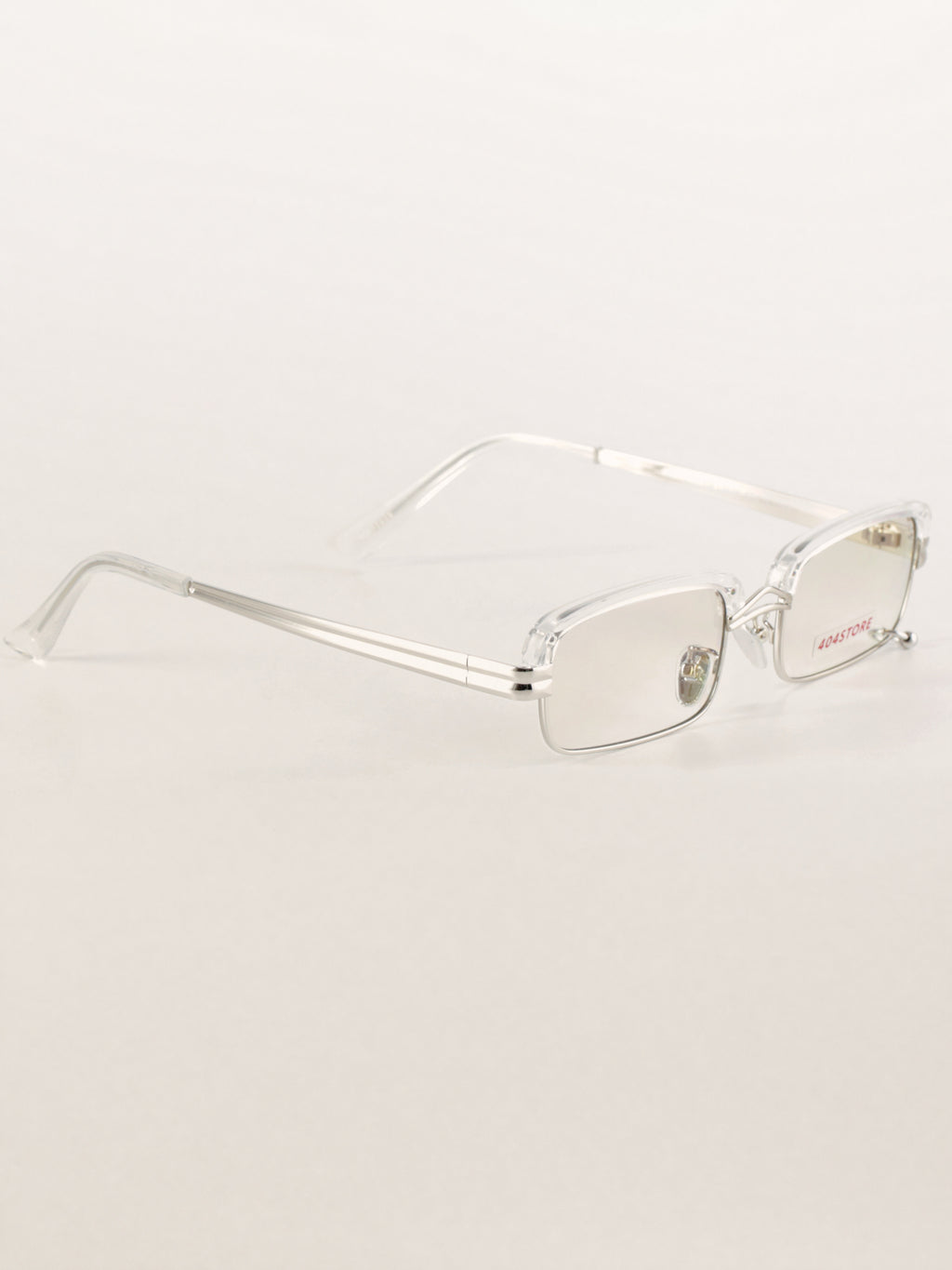 Rectangle Metal Steampunk Rivet Sunglasses