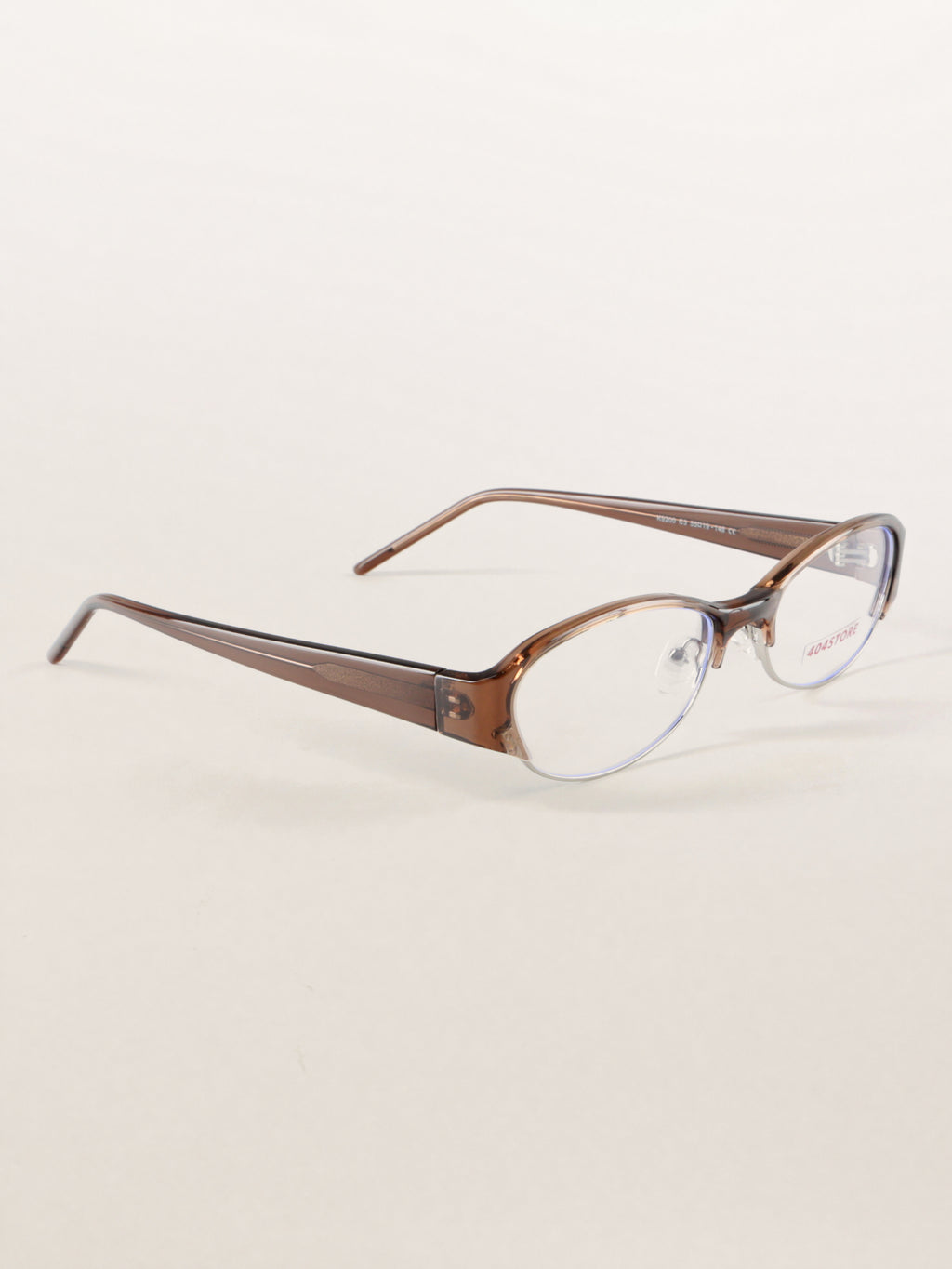90s Retro Librarian Core Oval Optical Frames