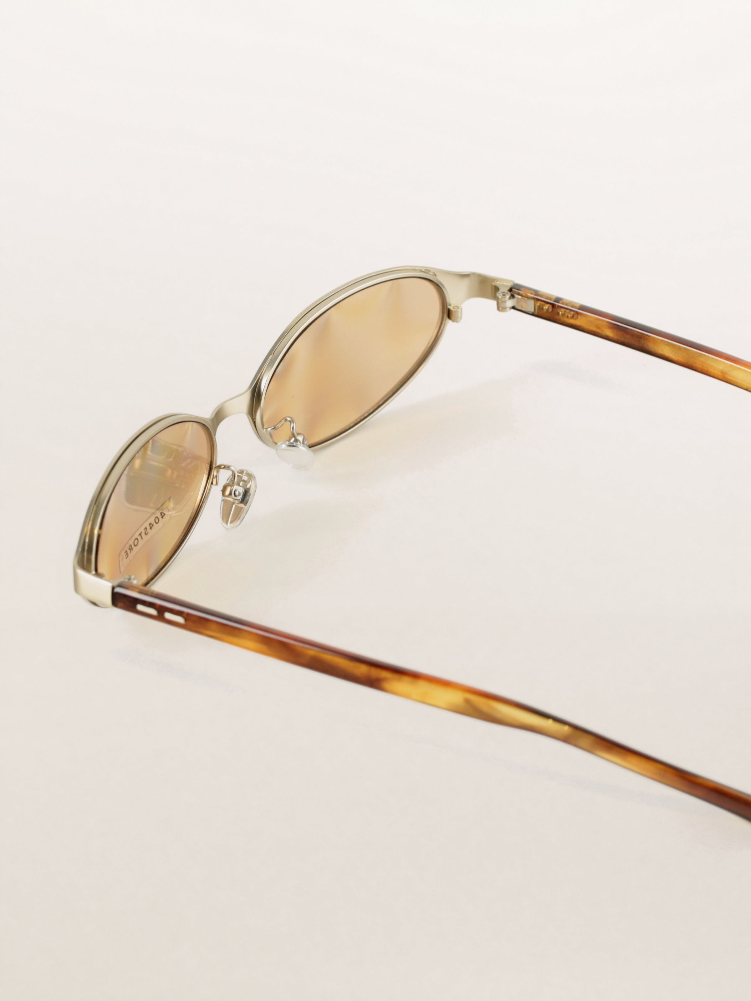 Oval Metal Bookish Office Siren Sunglasses